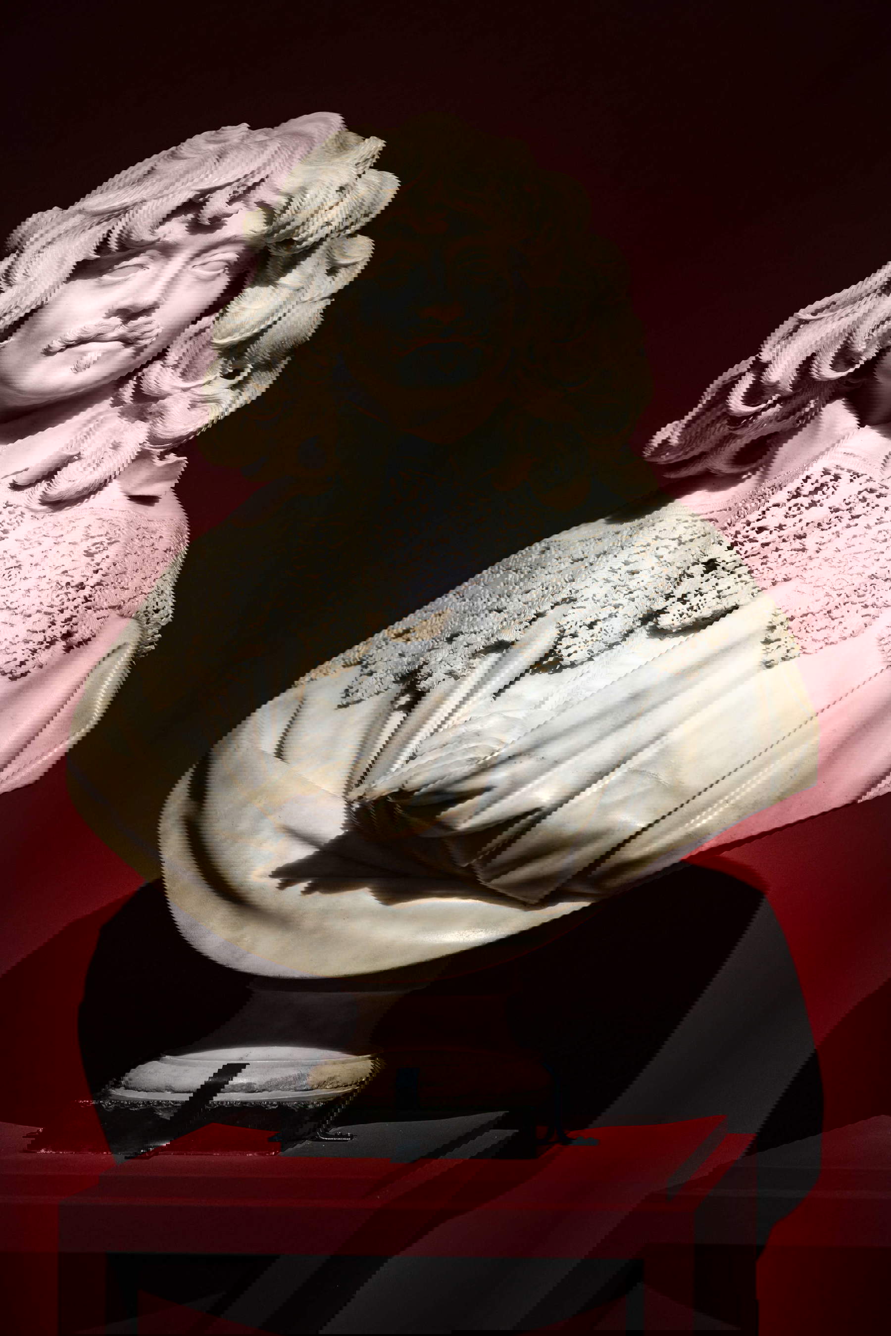 Gian Lorenzo Bernini, Büste von Thomas Baker (um 1637-1638; Marmor, 82,55 x 70 x 36 cm; London, Victoria and Albert Museum, A.63-1921)