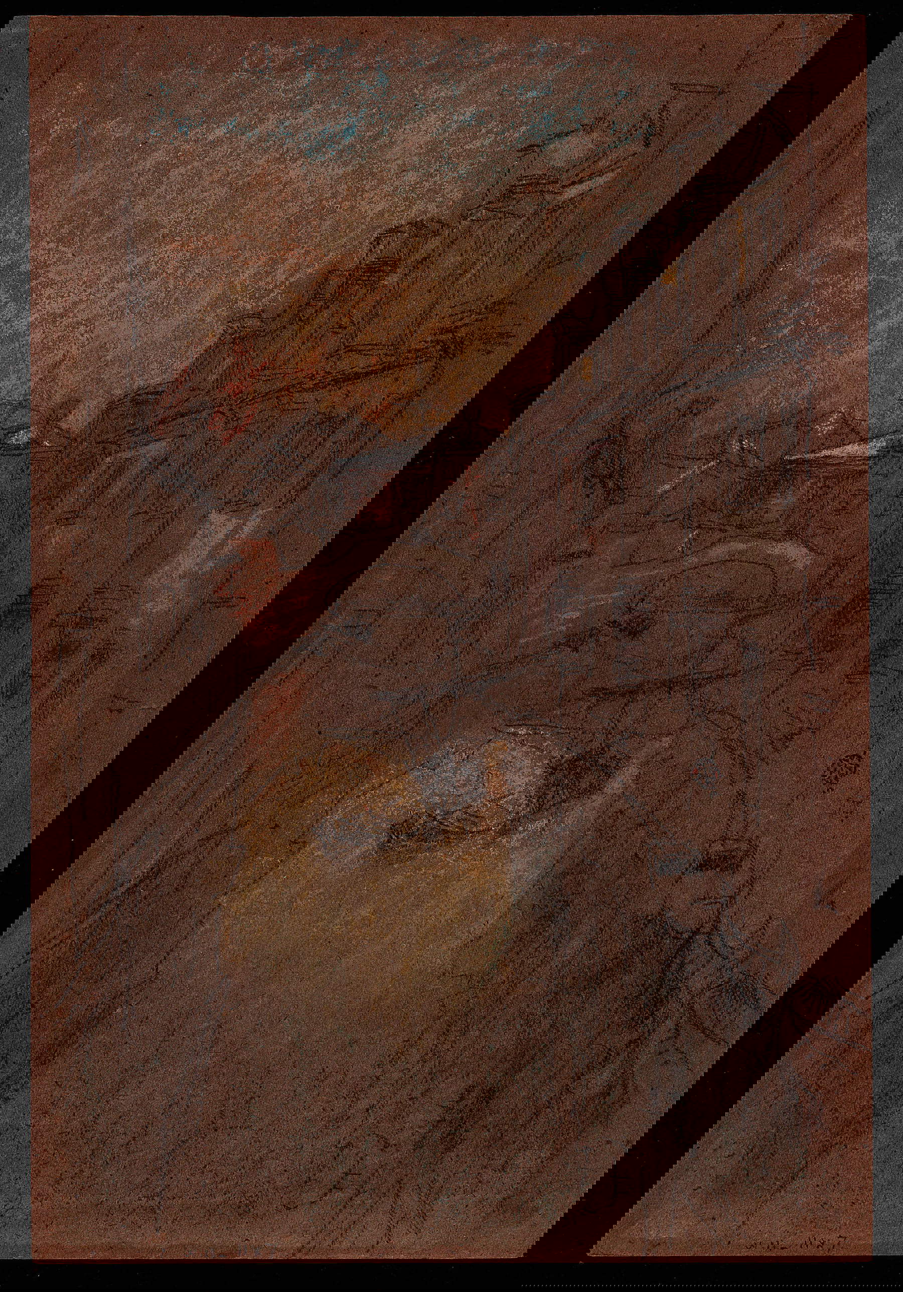 James McNeill Whistler, Sera d&rsquo;inverno a Venezia (1879-1880; pastelli a cera e pastelli su carta marrone, 300 x 202 mm; Washington, National Museum of Asian Art)