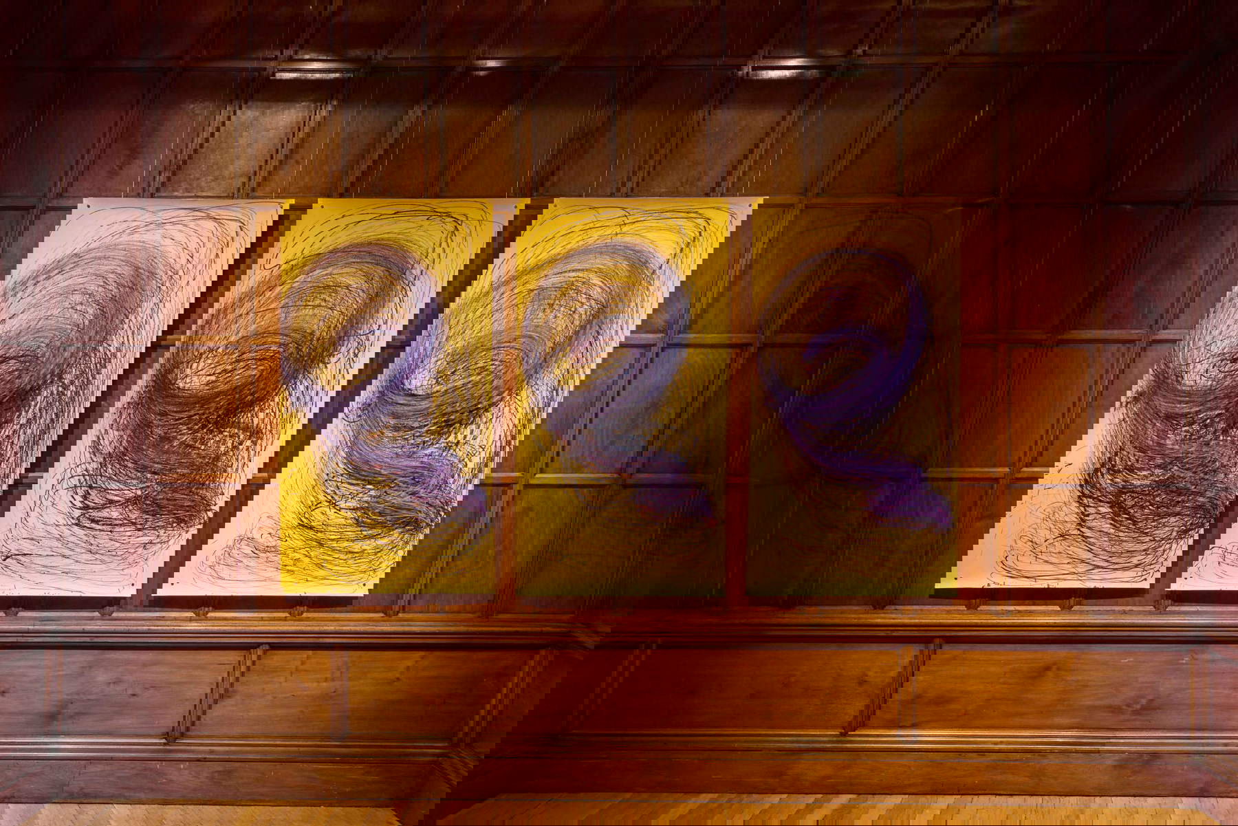 Nnena Kalu, Zeichnung 72 (2022). Foto: David Levene, mit freundlicher Genehmigung des Künstlers, ActionSpace und Arcadia Missa