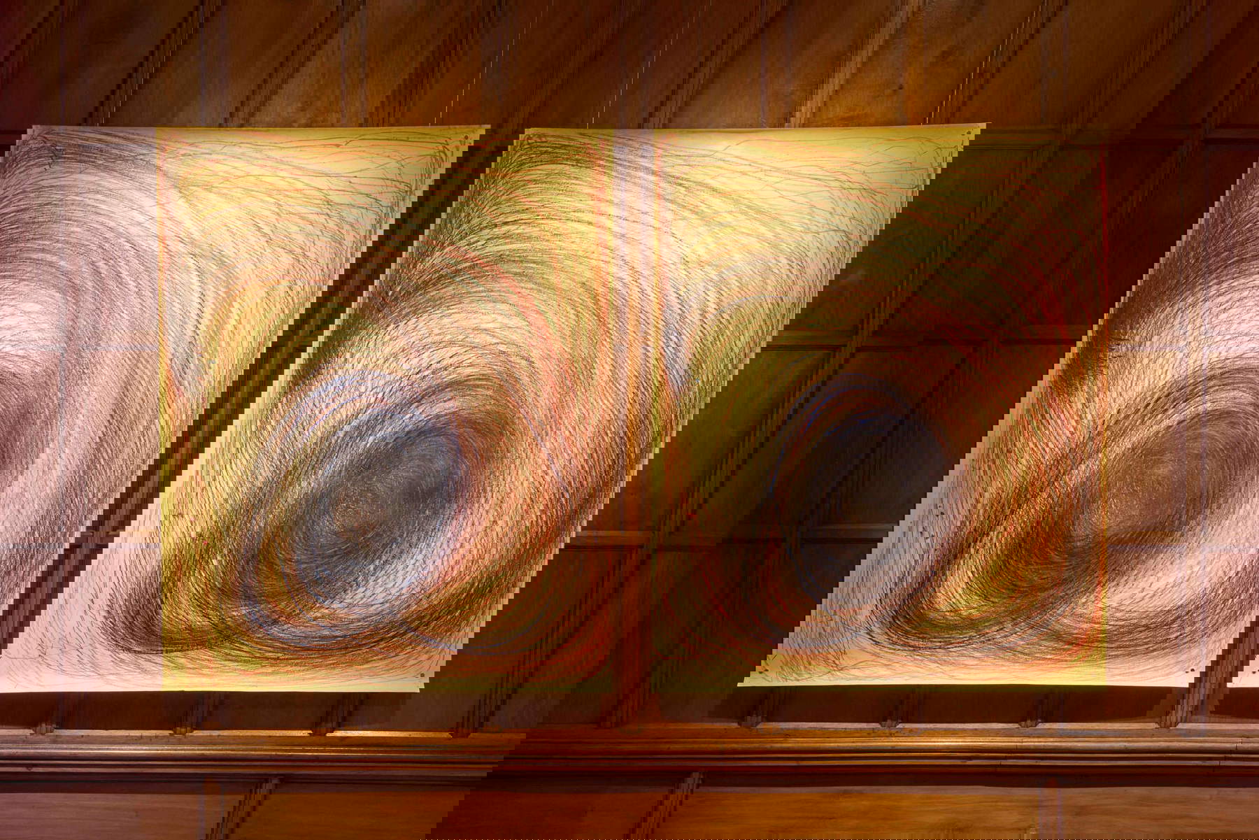 Nnena Kalu, Zeichnung 29 (2022). Foto: David Levene, mit freundlicher Genehmigung des Künstlers, ActionSpace und Arcadia Missa