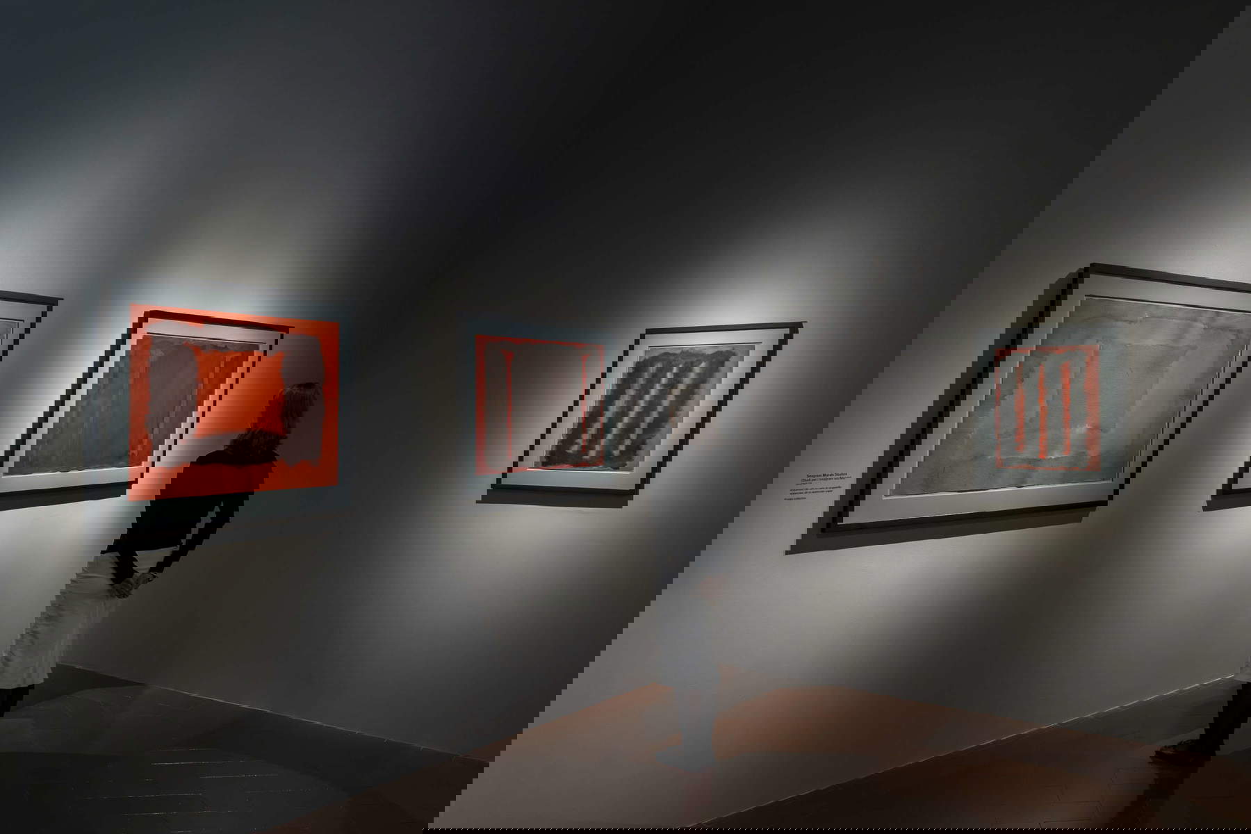 Instalaciones de la exposición Mark Rothko en Florencia, Palazzo Strozzi. Foto: Ela Bialkowska / OKNO Studio