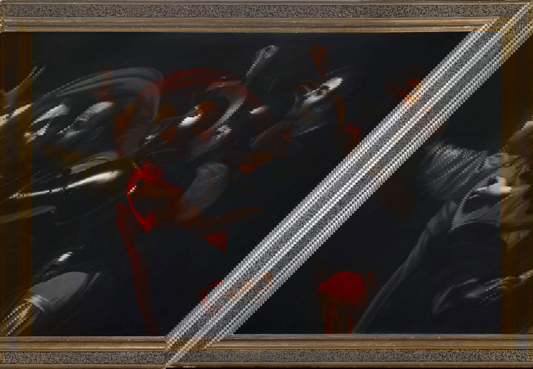 L'opera con la cornice