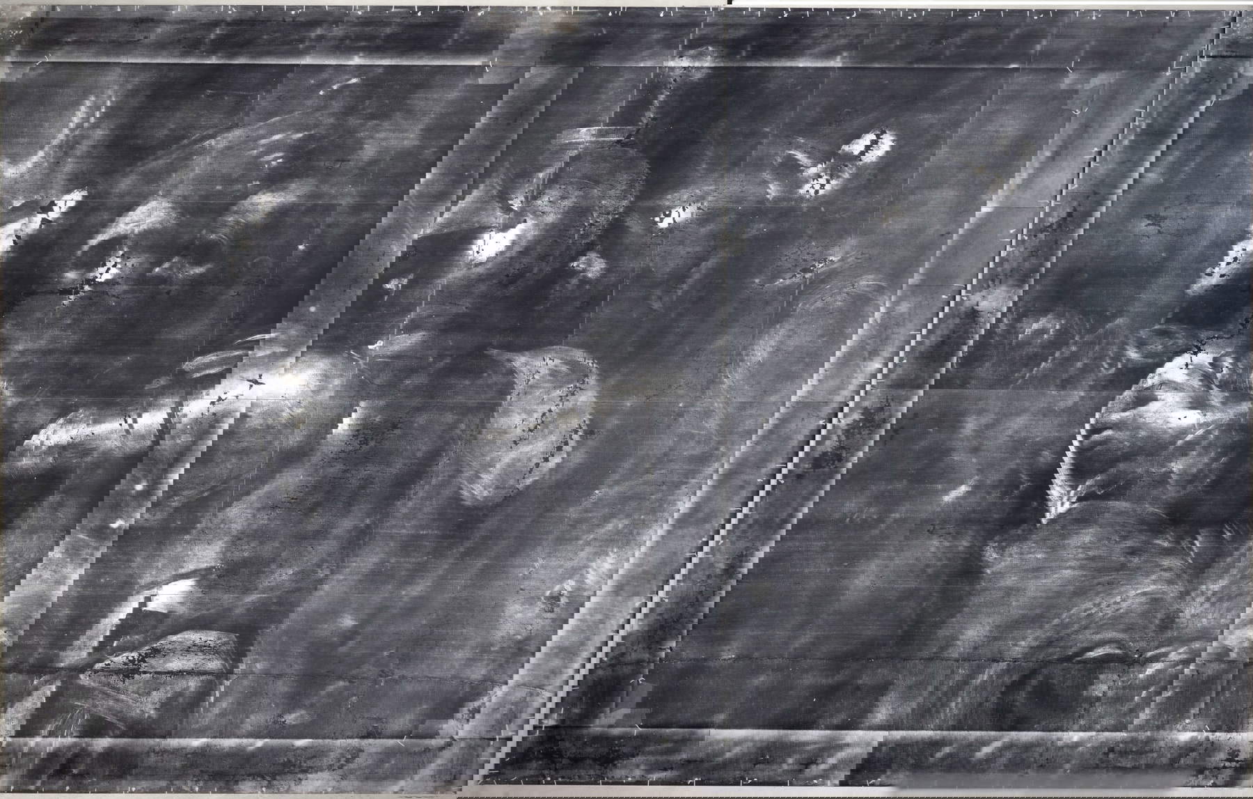 Caravaggio (attr.), Cattura di Cristo, versione Ruffo, radiografia del 2023