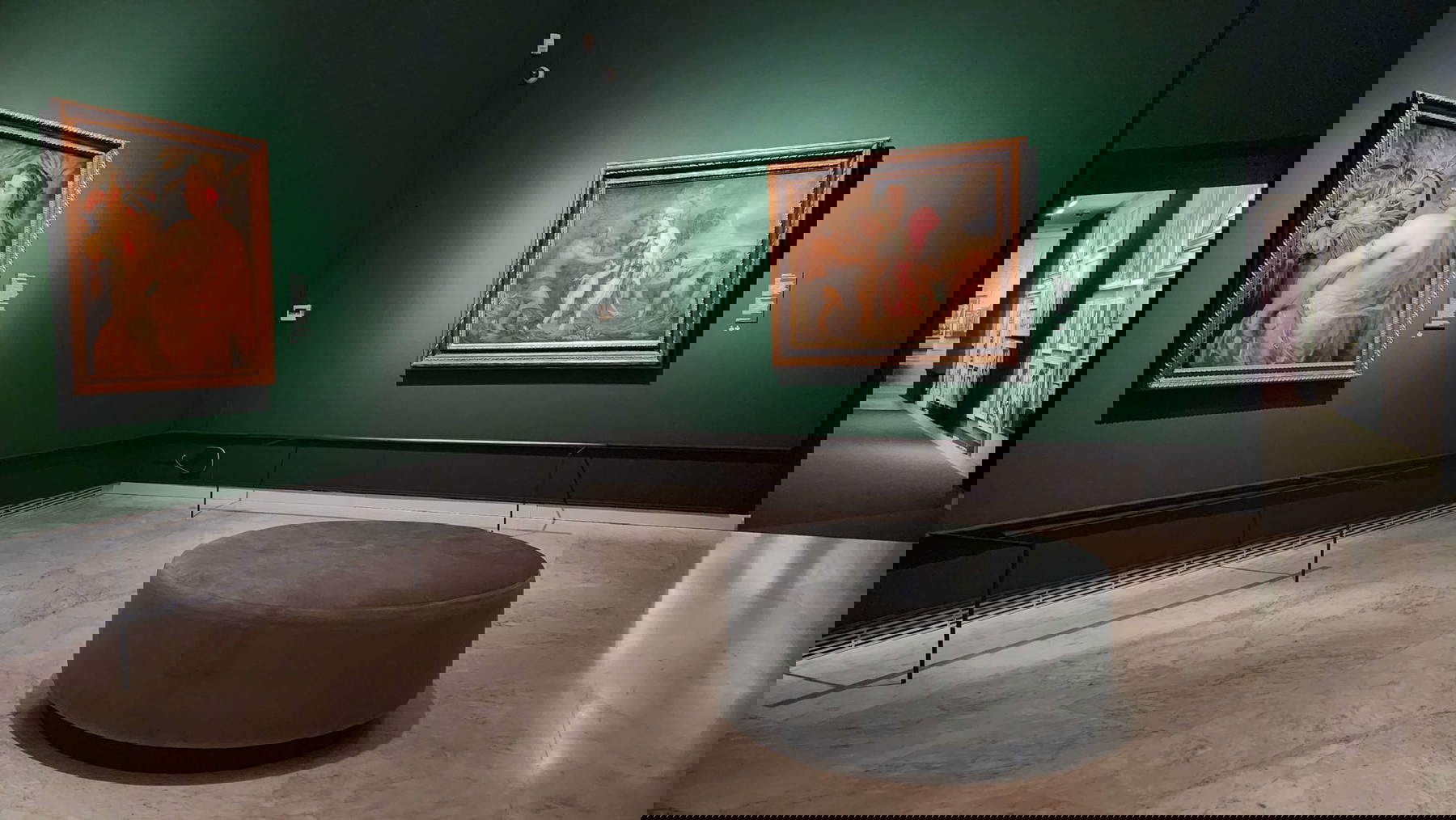 Arrangements for the exhibition From Vienna to Rome. The Wonders of the Habsburgs from the Kunsthistorisches Museum. Photo: Finestre sull'Arte