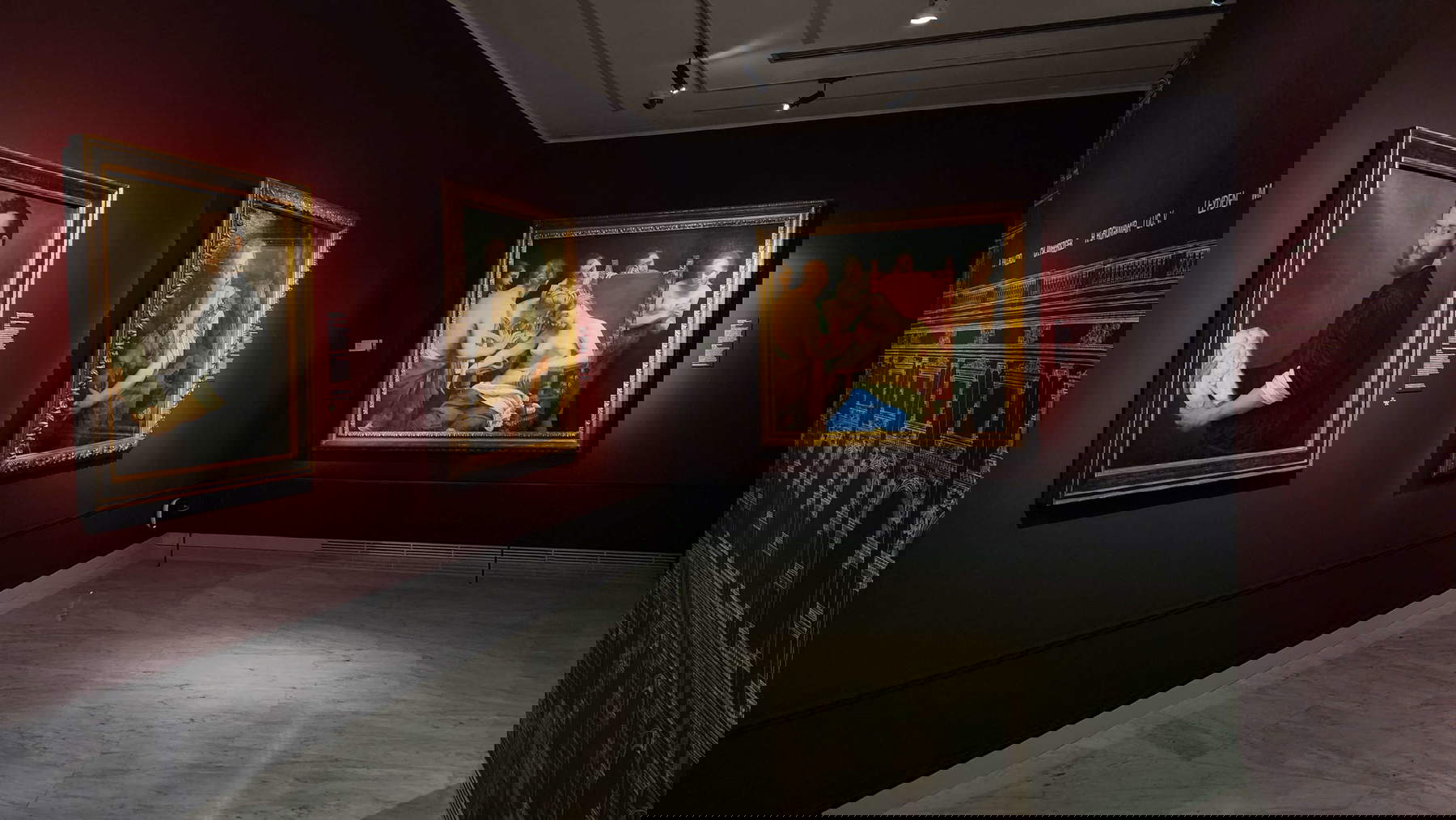 Arrangements for the exhibition From Vienna to Rome. The Wonders of the Habsburgs from the Kunsthistorisches Museum. Photo: Finestre sull'Arte