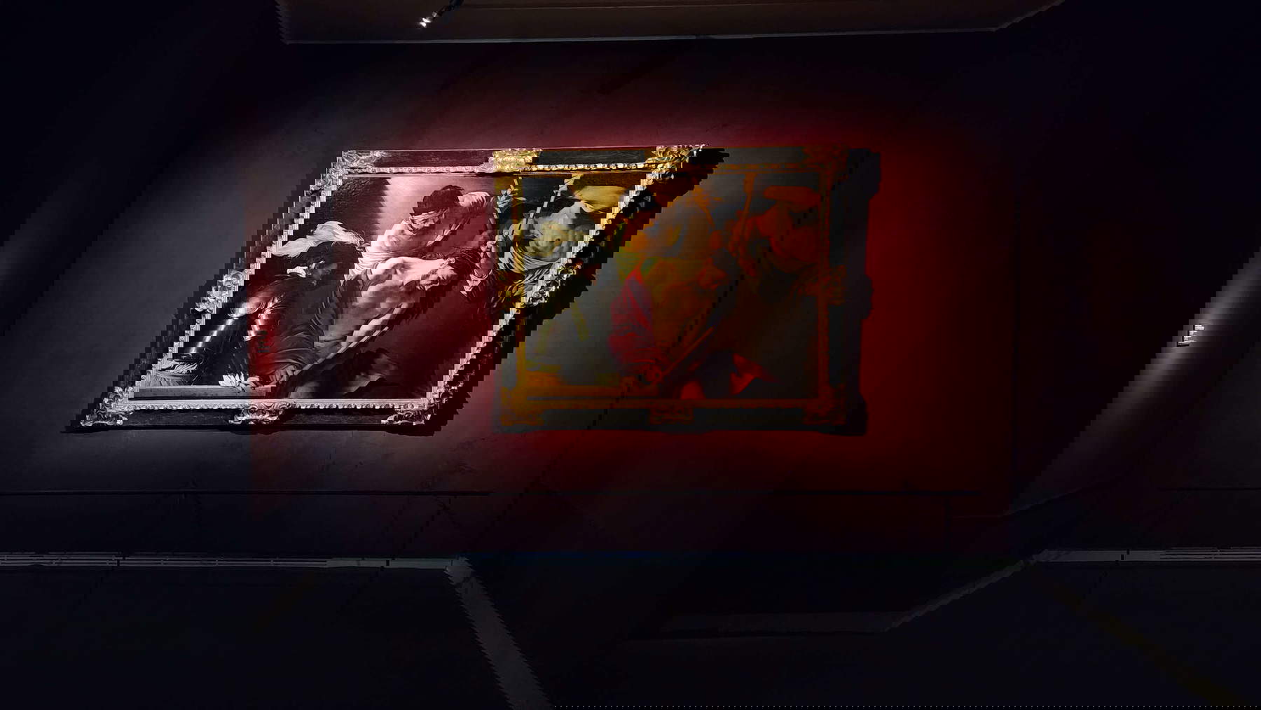 Arrangements for the exhibition From Vienna to Rome. The Wonders of the Habsburgs from the Kunsthistorisches Museum. Photo: Finestre sull'Arte