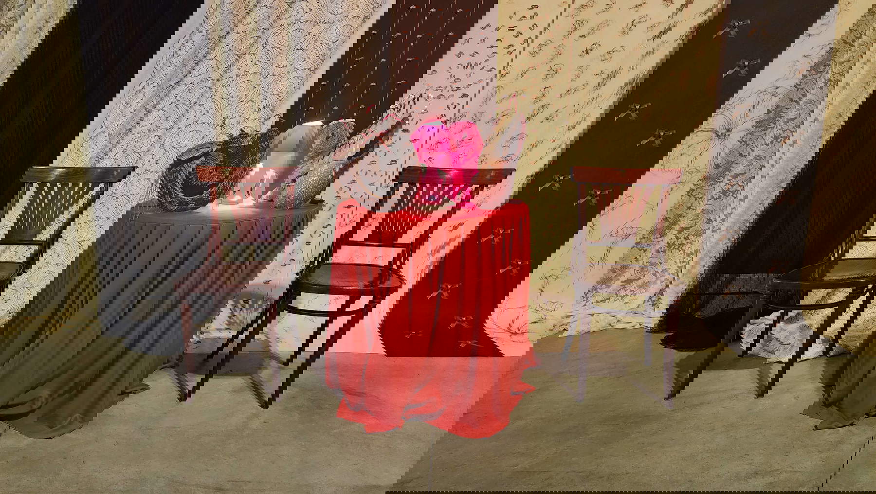 Allestimenti della mostra. Foto: Federico Giannini