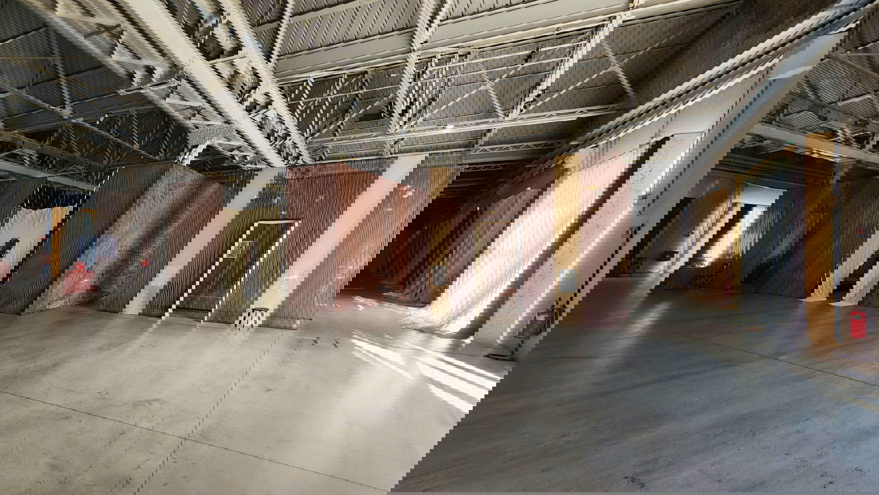 Allestimenti della mostra. Foto: Federico Giannini