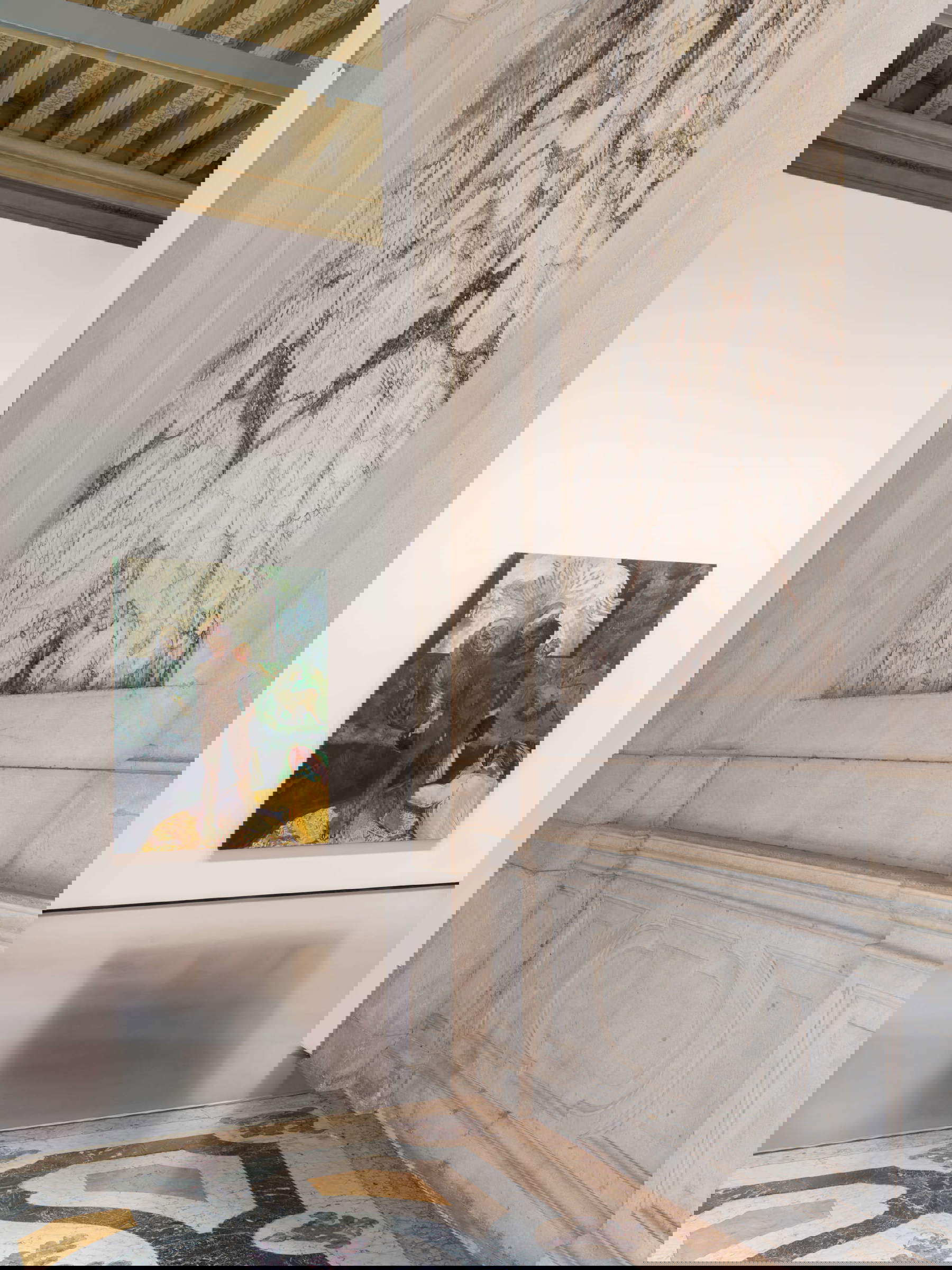 Montaje de la exposición La promesa del cambio. Fotografía: Marco Cappelletti Studio