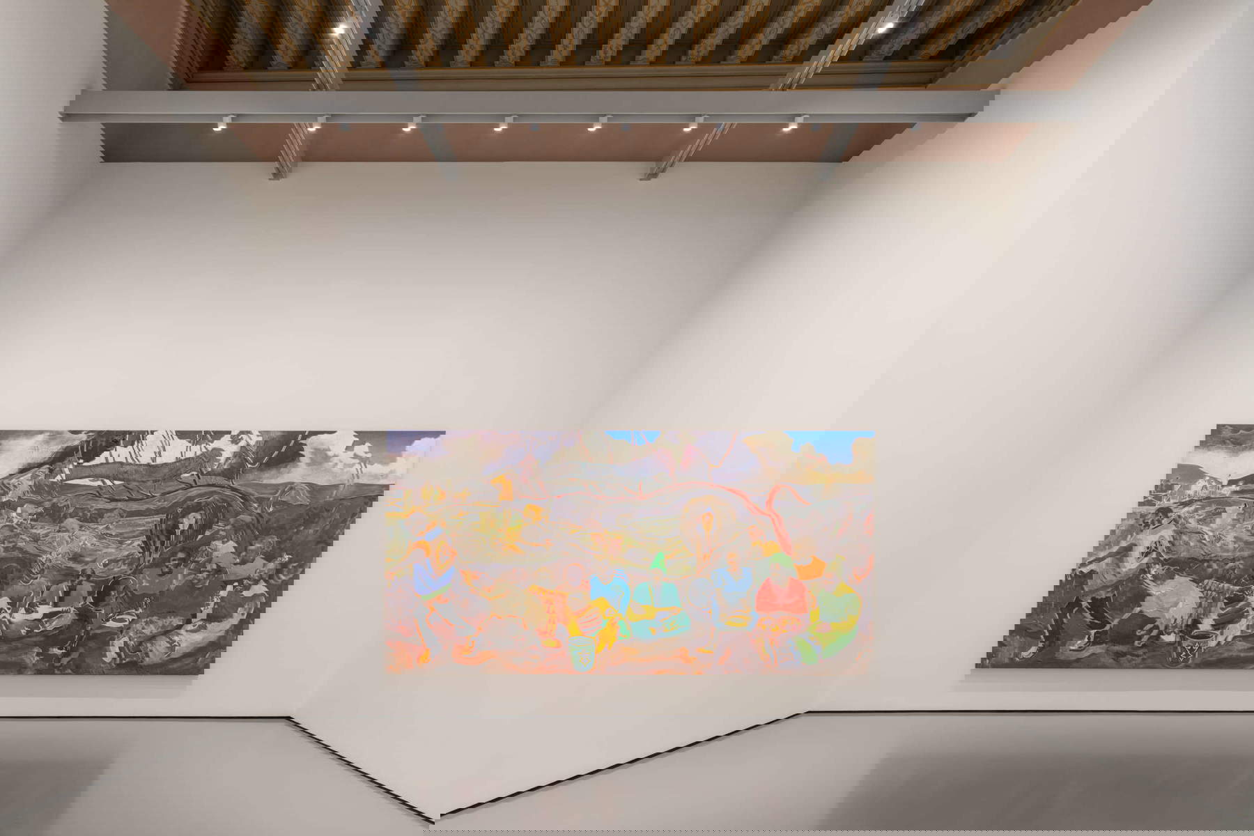 Montaje de la exposición La promesa del cambio. Fotografía: Marco Cappelletti Studio