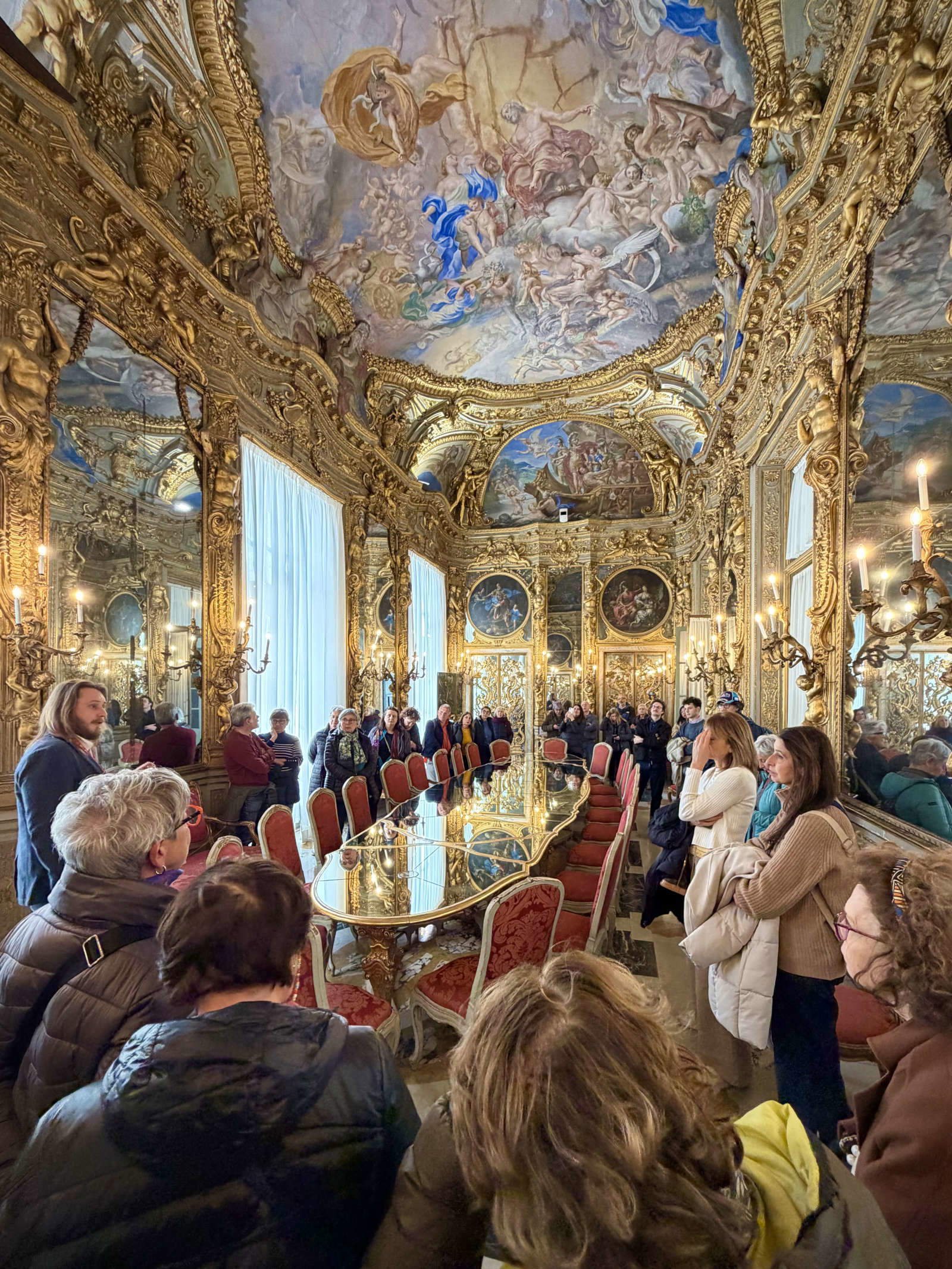 Visitantes de los Rolli Days, marzo de 2026. Foto: Andrea Comisi