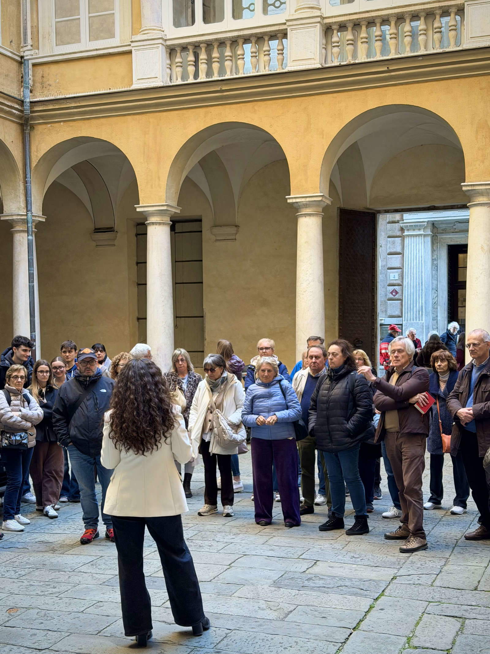 Visitantes de los Rolli Days, marzo de 2026. Foto: Andrea Comisi