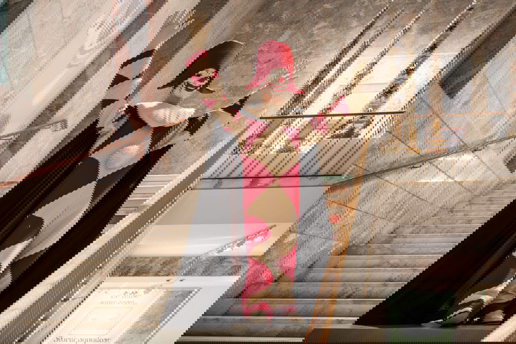 Arrangements for the exhibition Fairy tales are true. Photo: Alberto Novelli, courtesy of MUCIV-Museum of Civilizations, Rome