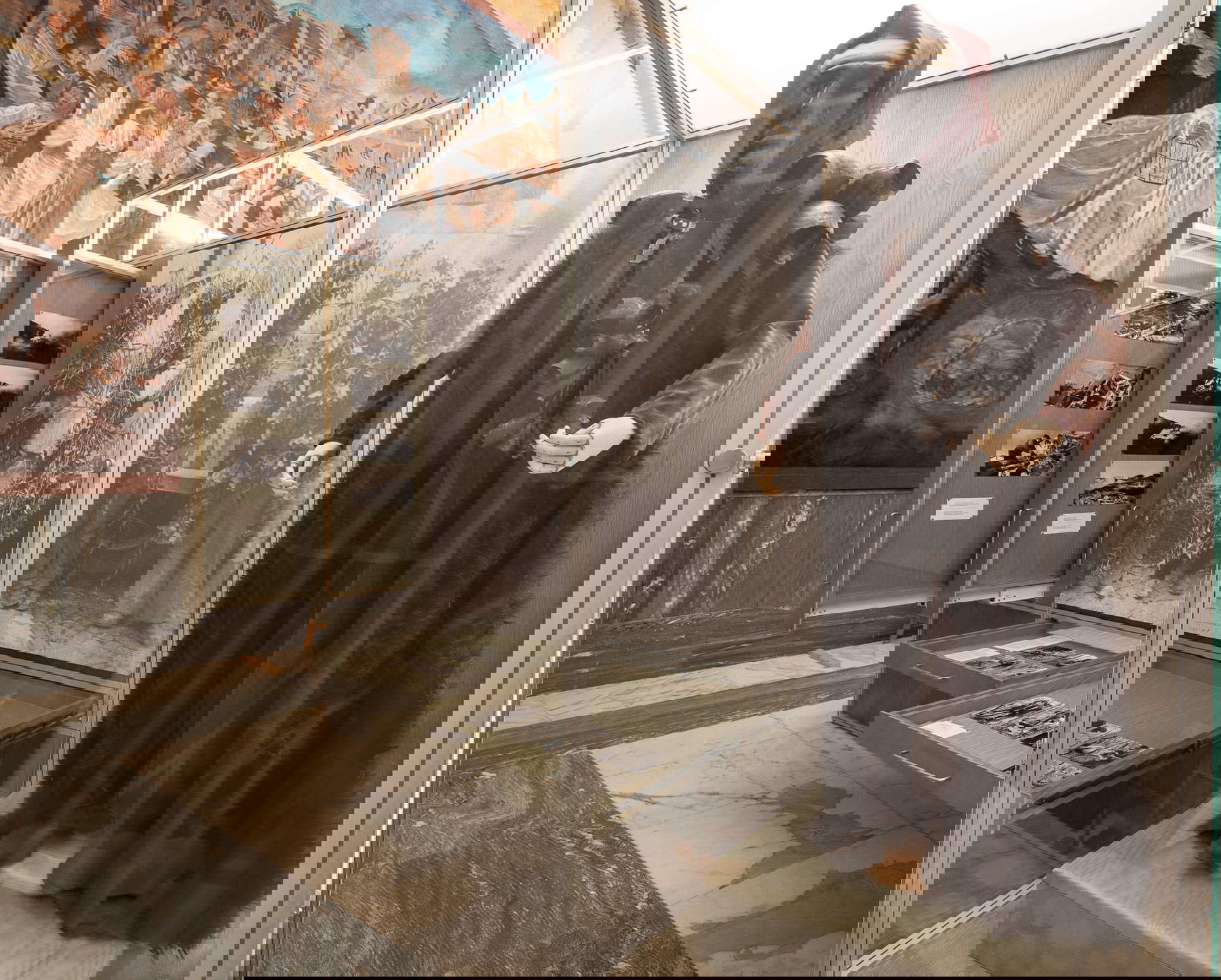 Arrangements for the exhibition Fairy tales are true. Photo: Alberto Novelli, courtesy of MUCIV-Museum of Civilizations, Rome