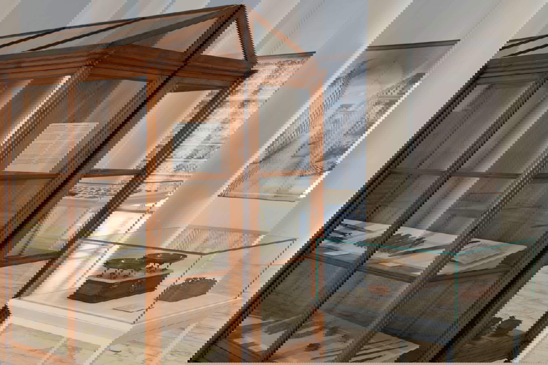 Arrangements for the Origins and Perspectives exhibition. Photo: Giorgio Benni, courtesy of MUCIV-Museum of Civilizations, Rome