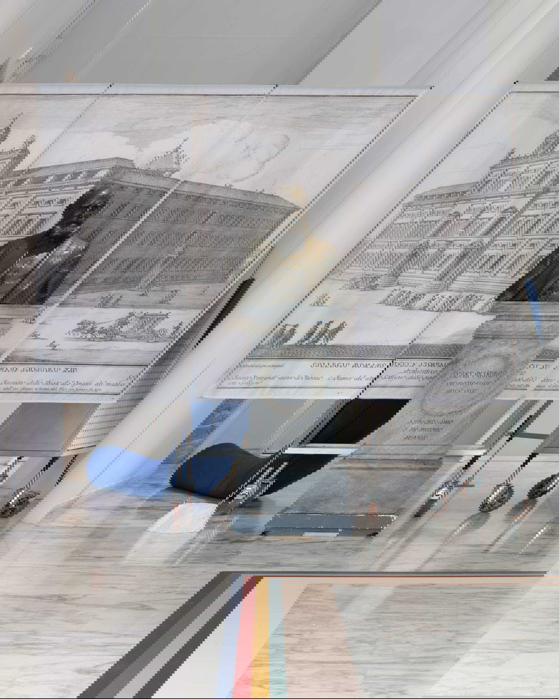 Arrangements for the Origins and Perspectives exhibition. Photo: Giorgio Benni, courtesy of MUCIV-Museum of Civilizations, Rome