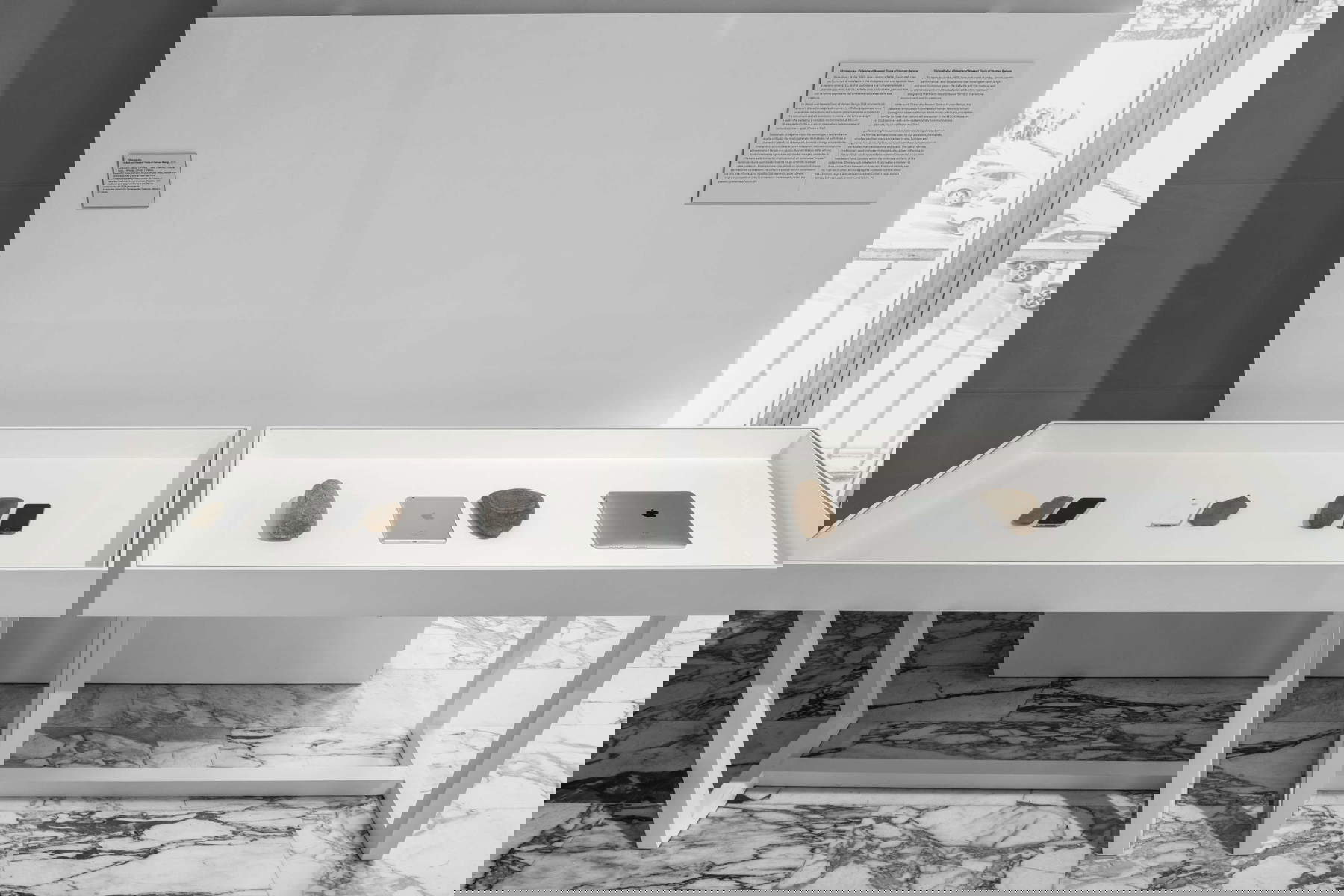 Shimabuku, Oldest and Newest Tools of Human Beings (2015). Photo: Giorgio Benni, courtesy of MUCIV-Museum of Civilizations, Rome