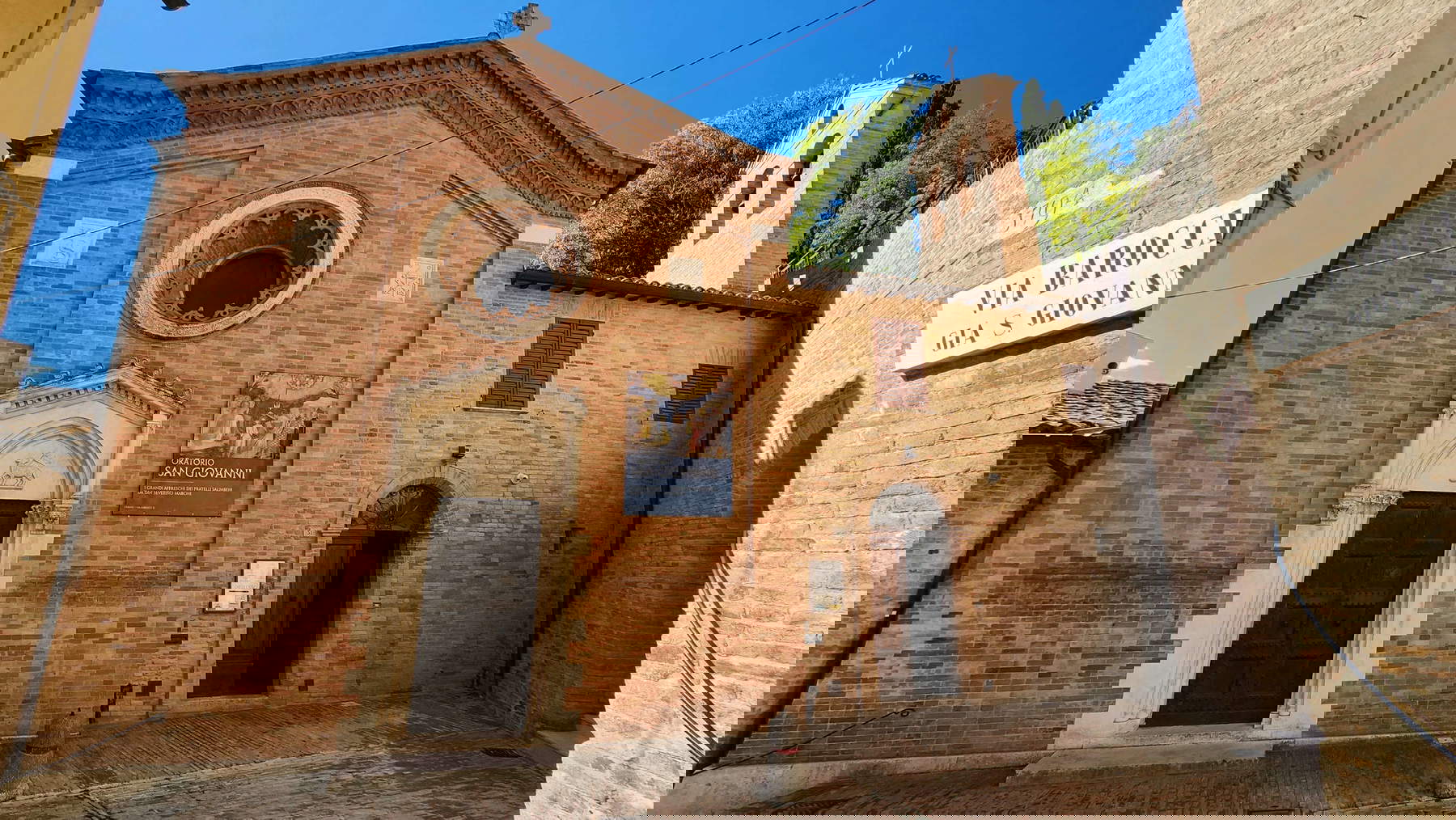 Urbino, Oratorio di San Giovanni Battista. Foto: Federico Giannini