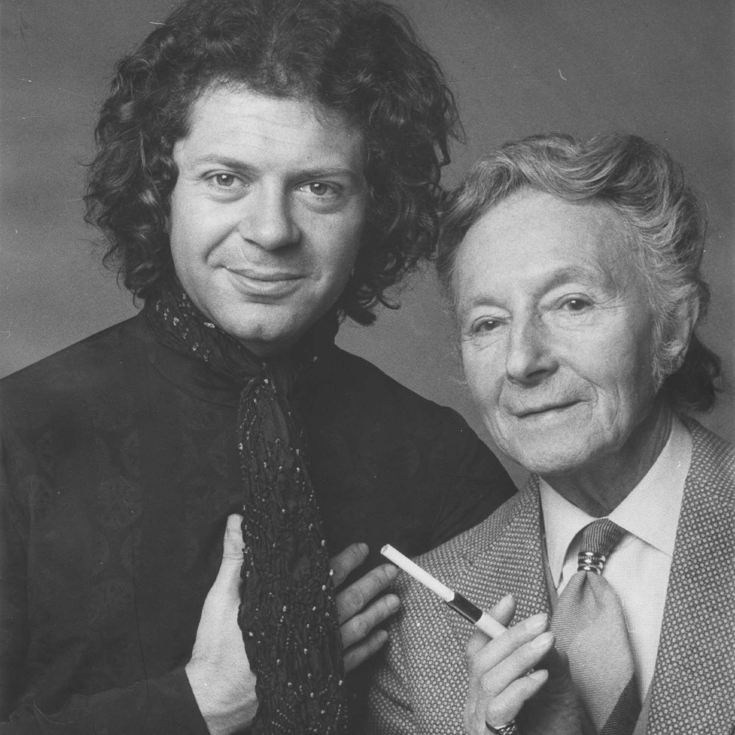 Franco Maria Ricci mit Ert&eacute;. Foto: FMR