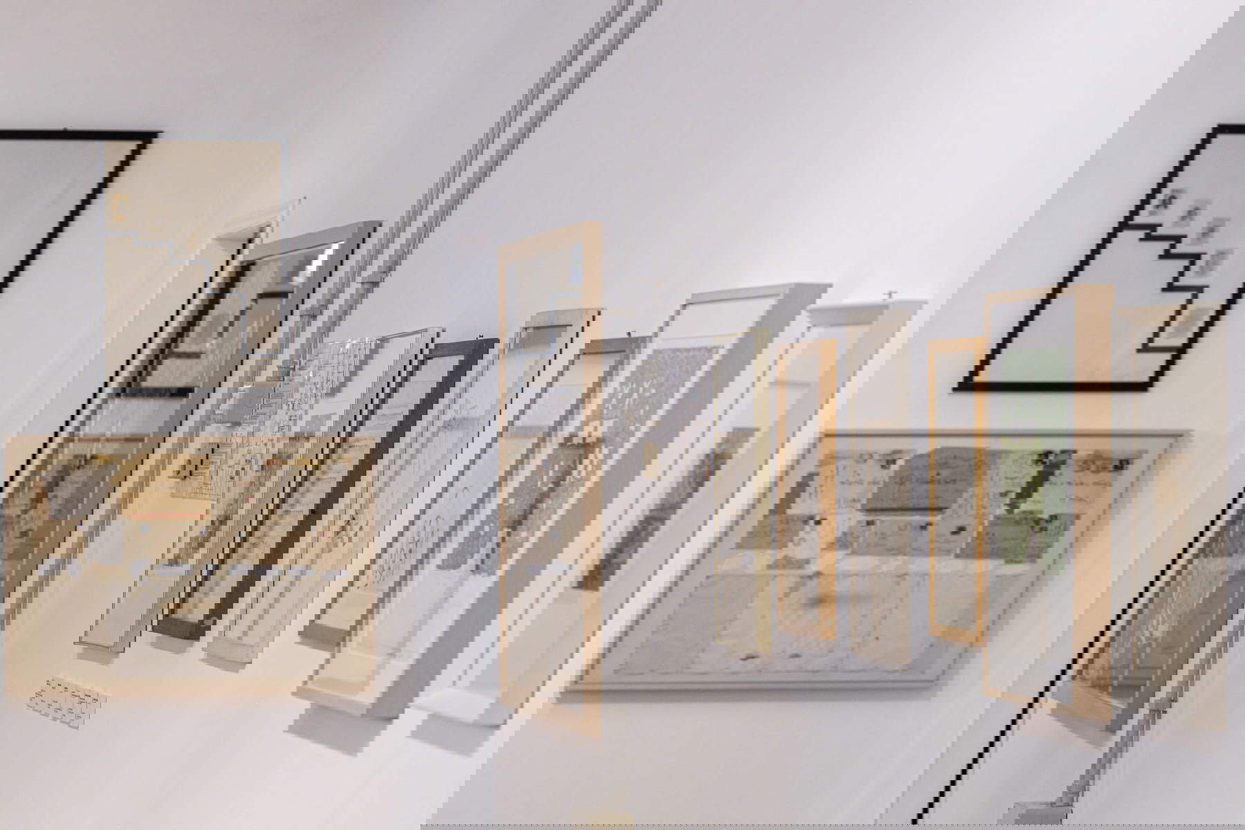 Arrangements for the exhibition A Century of Italian Drawing, curated by Andrea Bruciati (Gradisca d'Isonzo, SpazioLAB, Oct. 1, 2025-May 17, 2026)