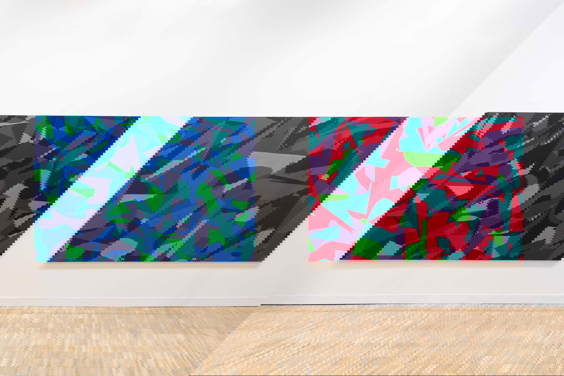 Werke von Sergio Lombardo am Stand von 1/9unosunove auf der Miart 2026, Mailand. Foto: 1/9unosunove