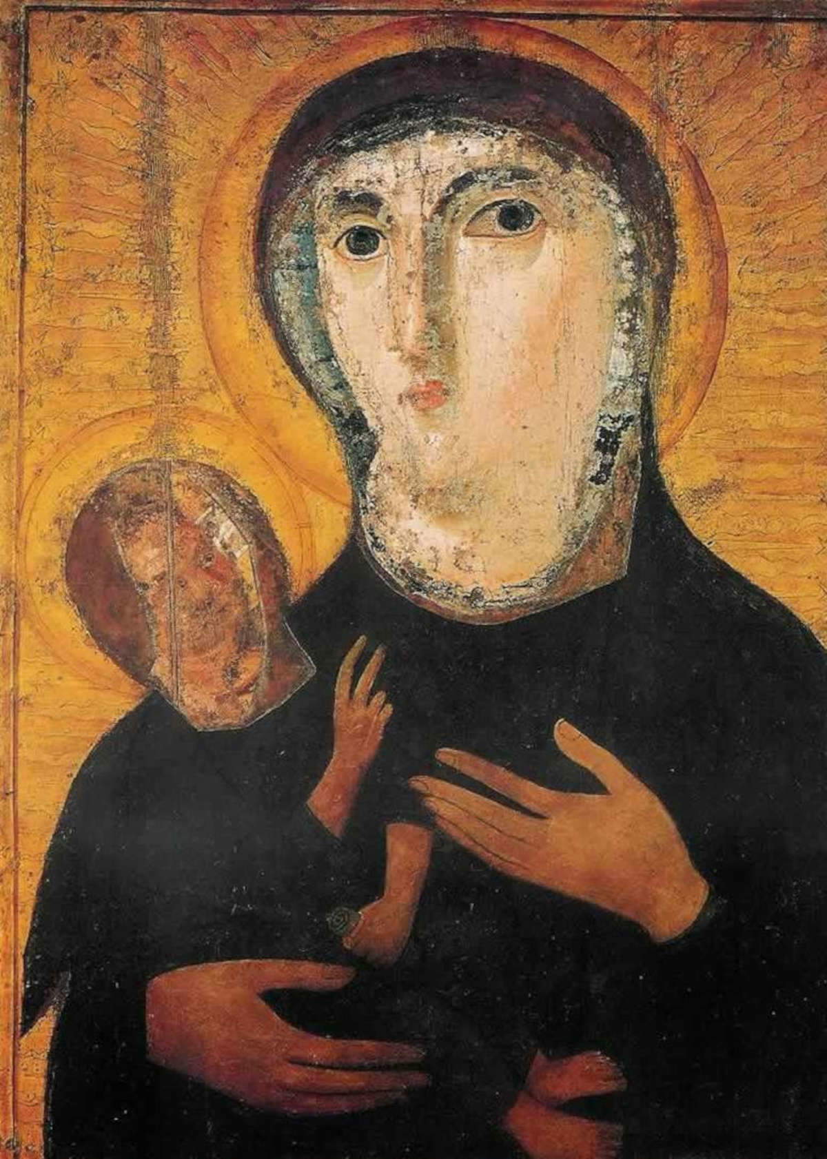 The Byzantine Madonna of Santa Maria Antiqua, Rome