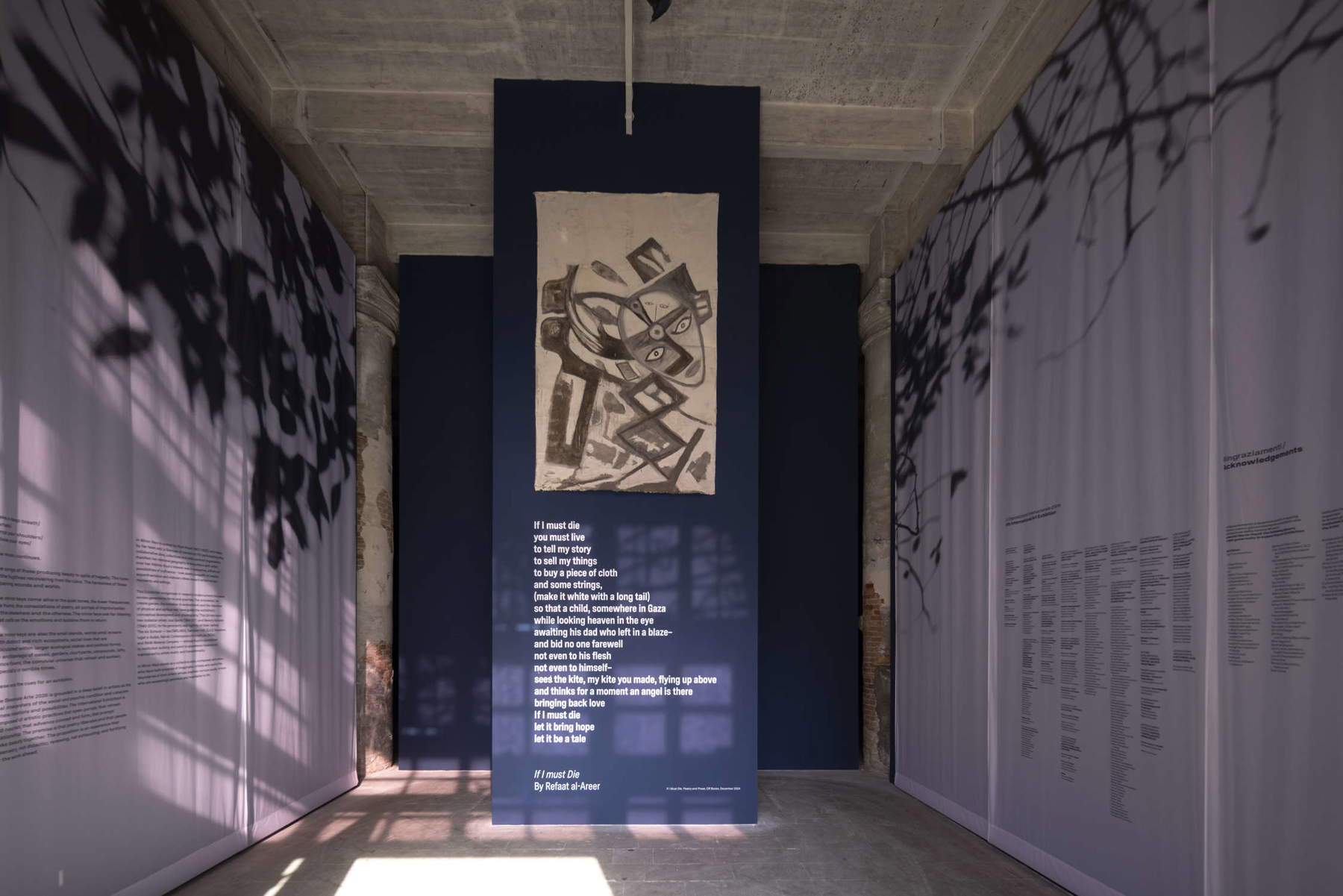 Biennale de Venise 2026, exposition internationale In minor keys, organisée par Koyo Kouoh. Installation. Photo : Marco Zorzanello