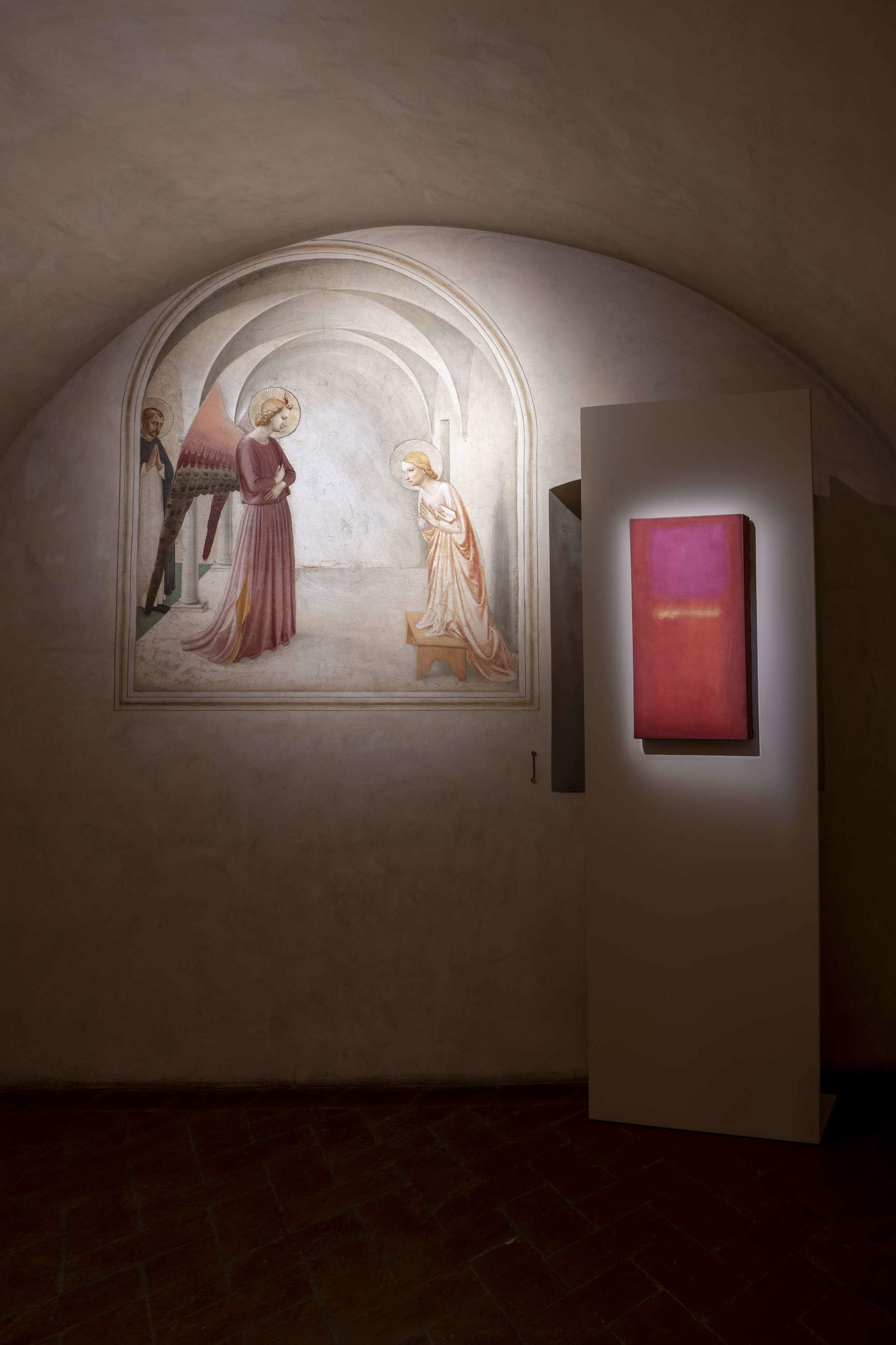 Arrangements for the Mark Rothko exhibition in Florence, Palazzo Strozzi. Photo: Ela Bialkowska / OKNO Studio