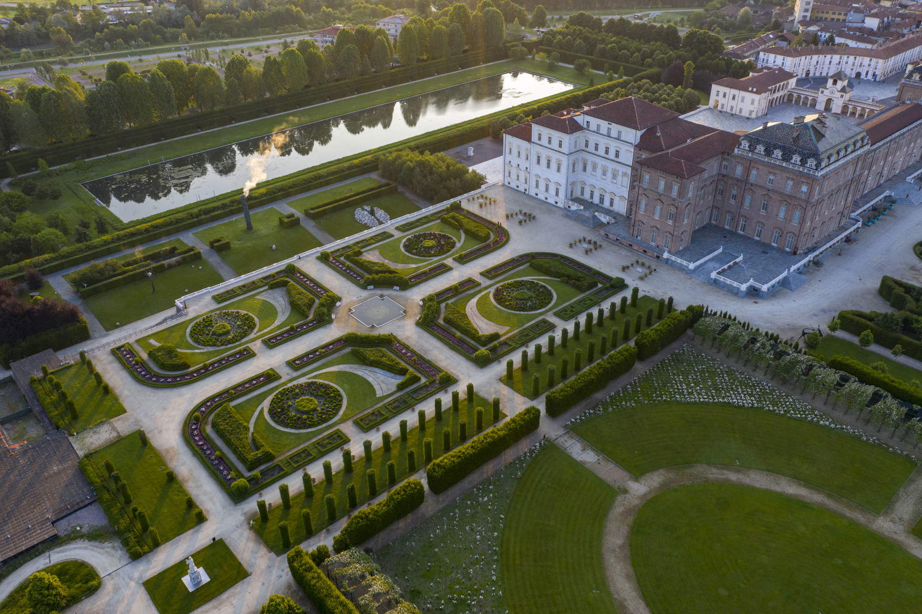 Giardini della Königlicher Palast von Venaria Reale. Foto: Dario Fusaro