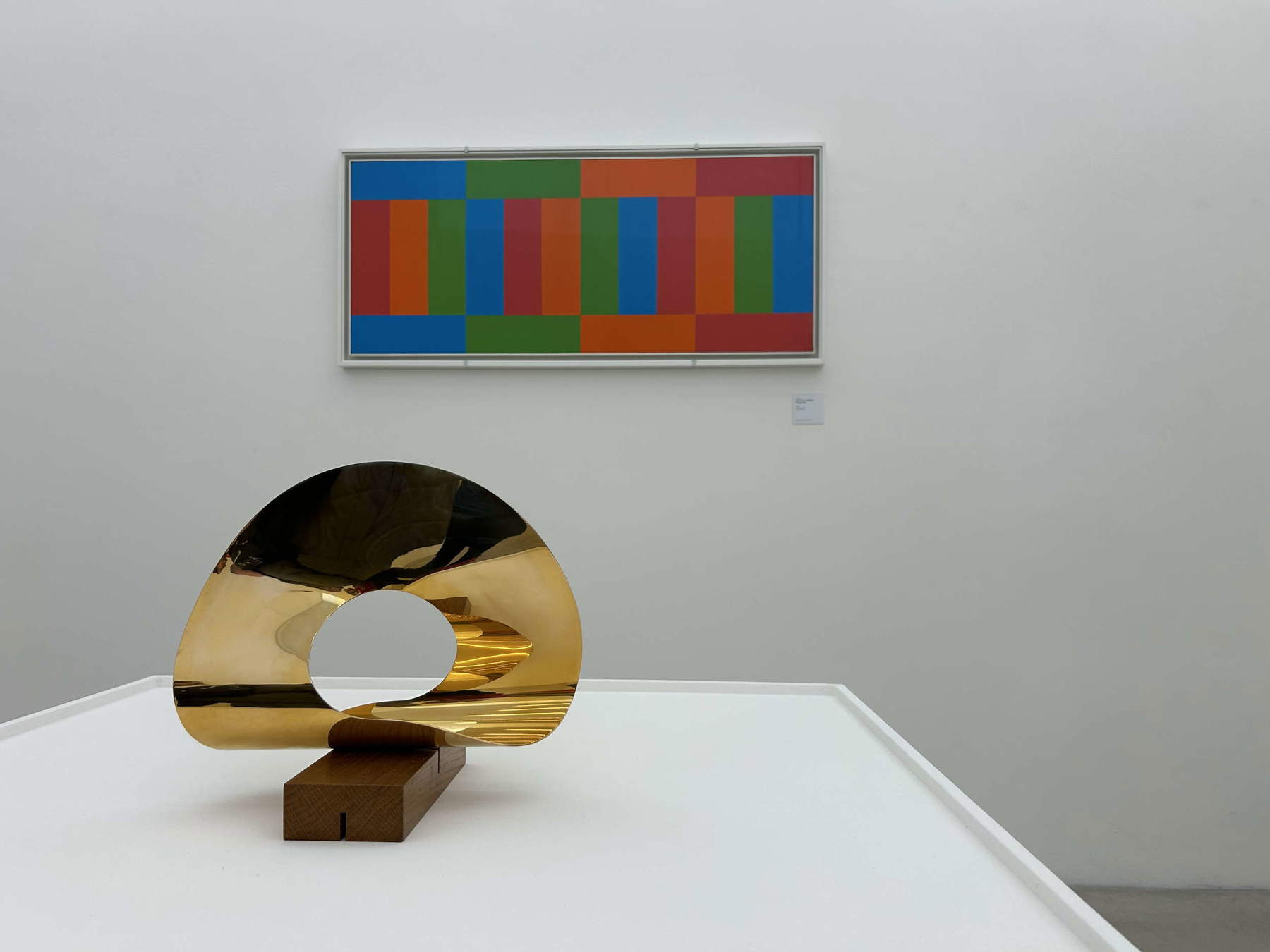 Montaje de la exposición Max Bill (1908-1994): la gramática de la belleza. Foto: Francesca Anita Gigli