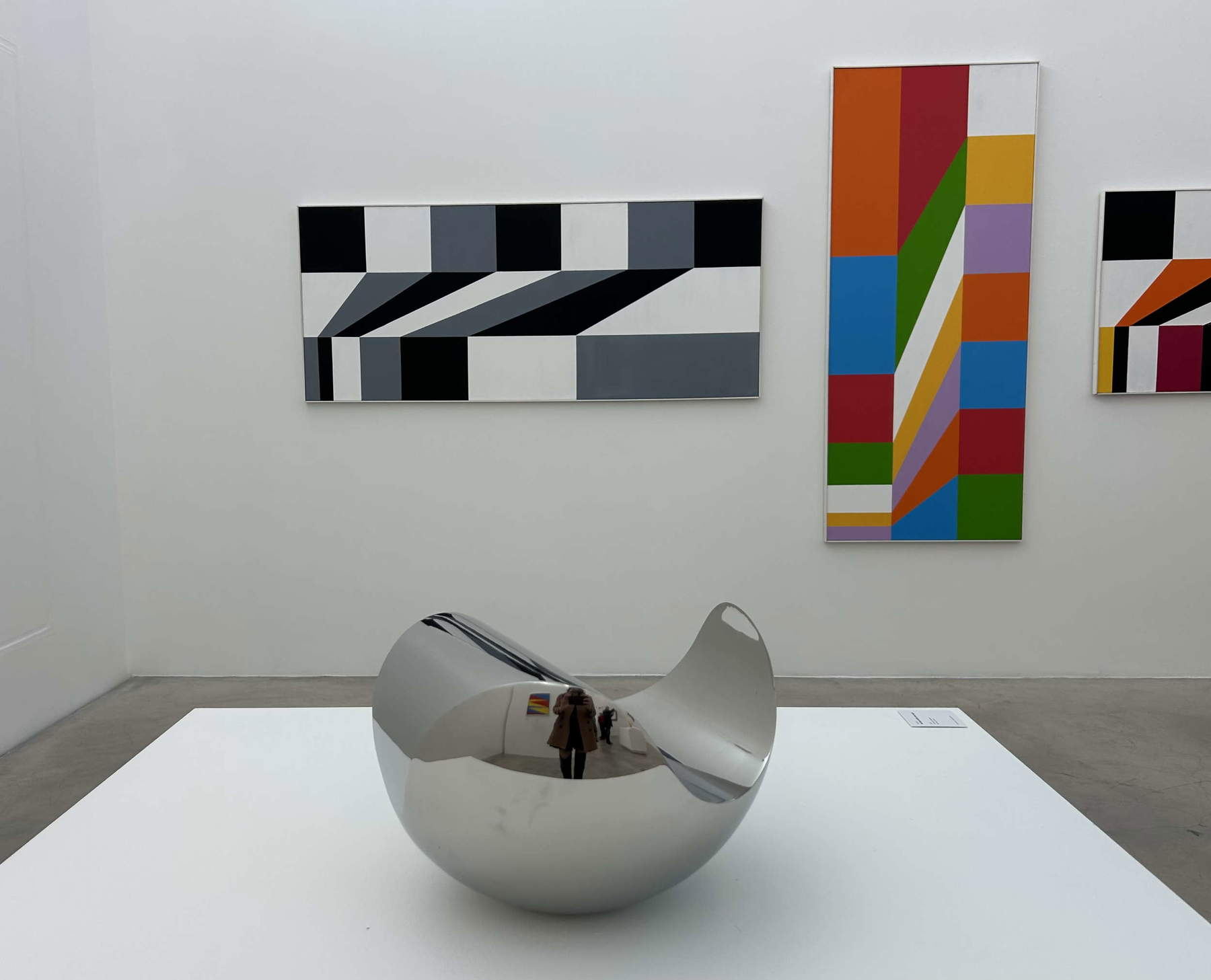 Montaje de la exposición Max Bill (1908-1994): la gramática de la belleza. Foto: Francesca Anita Gigli