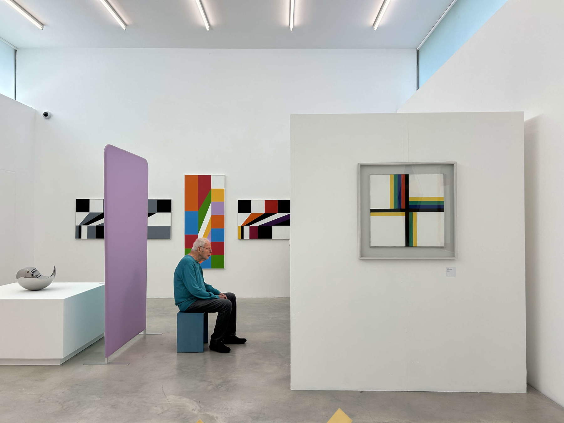 Montaje de la exposición Max Bill (1908-1994): la gramática de la belleza. Foto: Francesca Anita Gigli