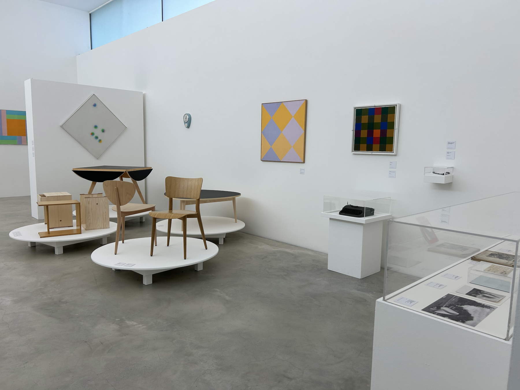 Montaje de la exposición Max Bill (1908-1994): la gramática de la belleza. Foto: Francesca Anita Gigli