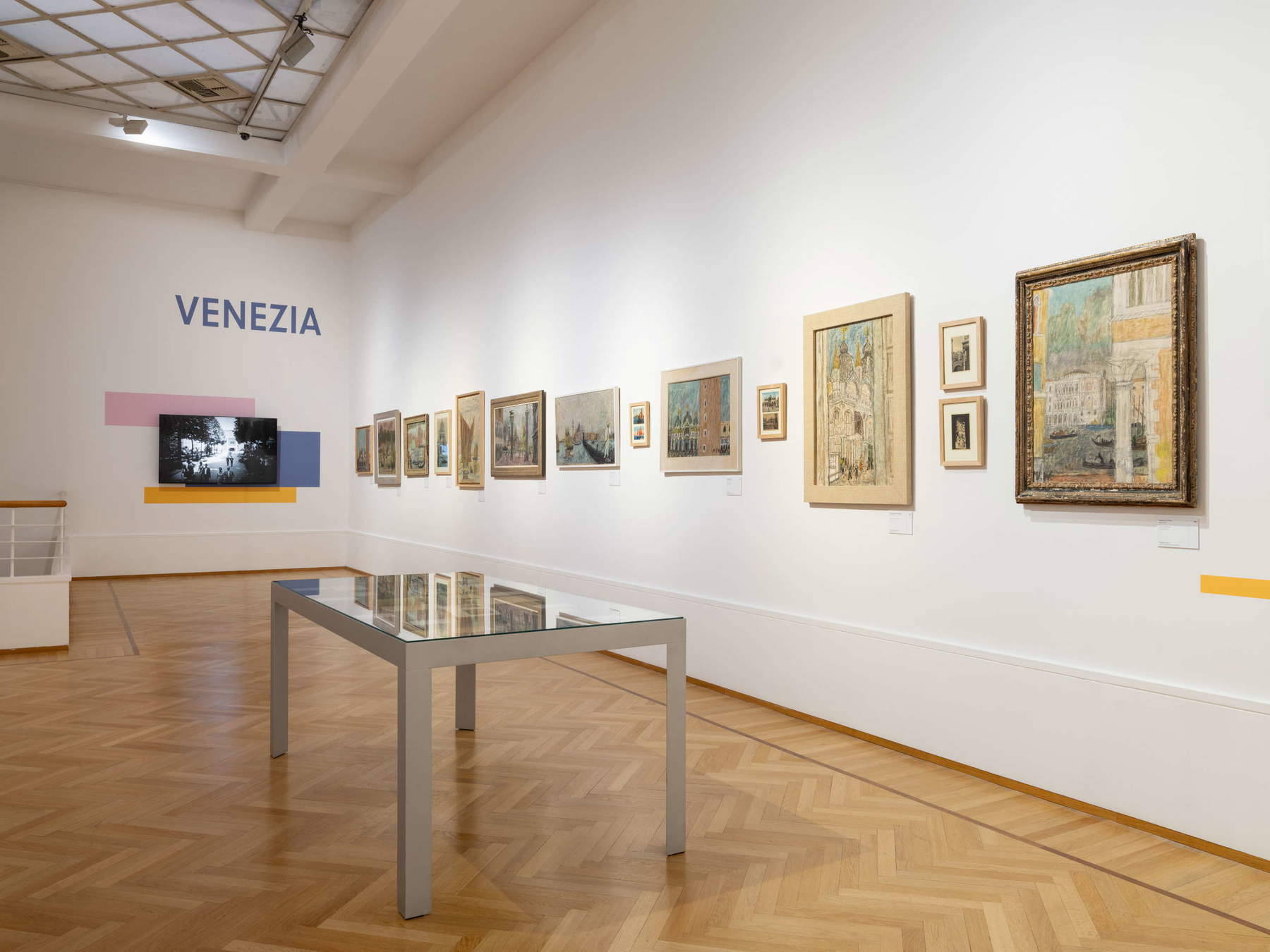 Allestimenti della mostra Max Peiffer Watenphul. Pittore del Bauhaus. Foto: Daniele Molajoli