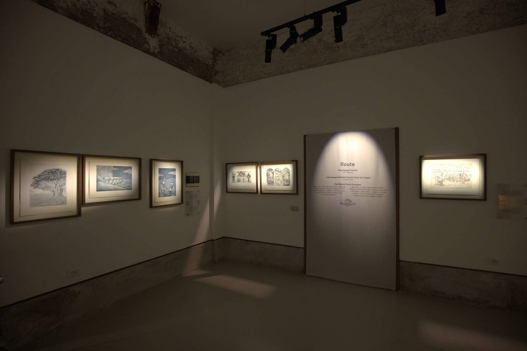 Installation du pavillon de l'Indonésie à la Biennale de Venise 2026. Photo : Alessandro Pasquali / Projet Danae