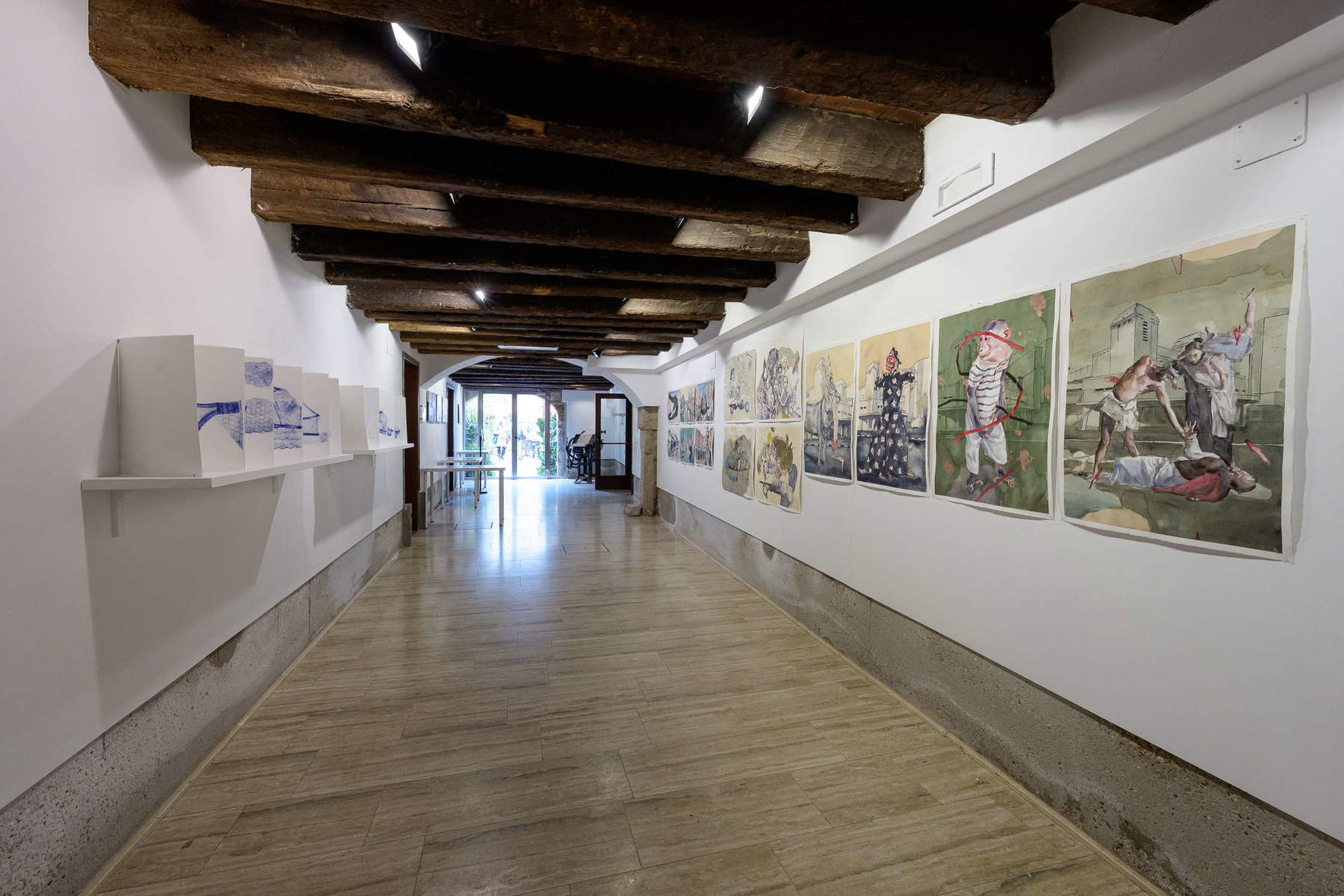 Installation du pavillon de l'Indonésie à la Biennale de Venise 2026. Photo : Andrea Avezz&ugrave;