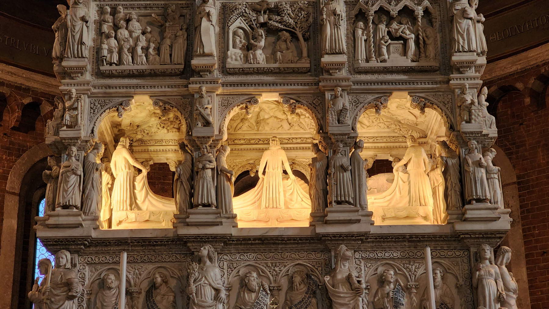 Pavia, Arca di Sant'Agostino. Foto: Finestre sull'Arte