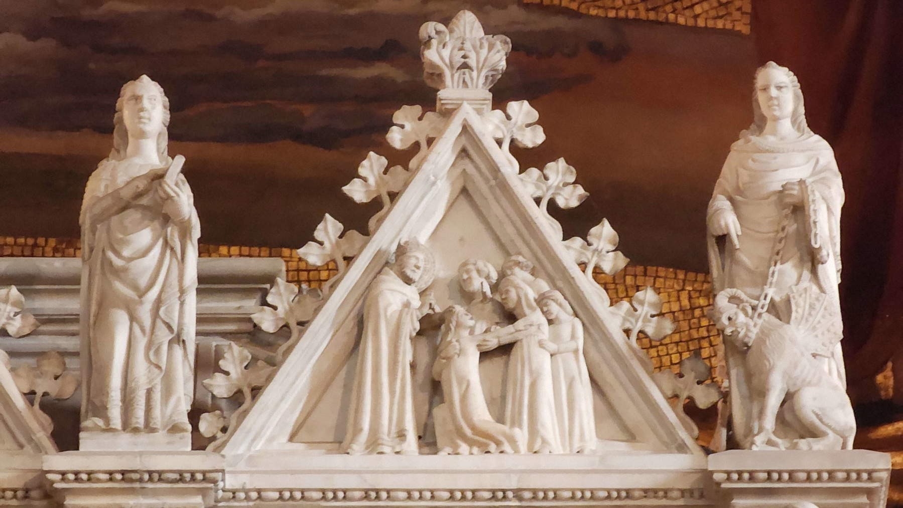 Pavia, Arca di Sant'Agostino. Foto: Finestre sull'Arte
