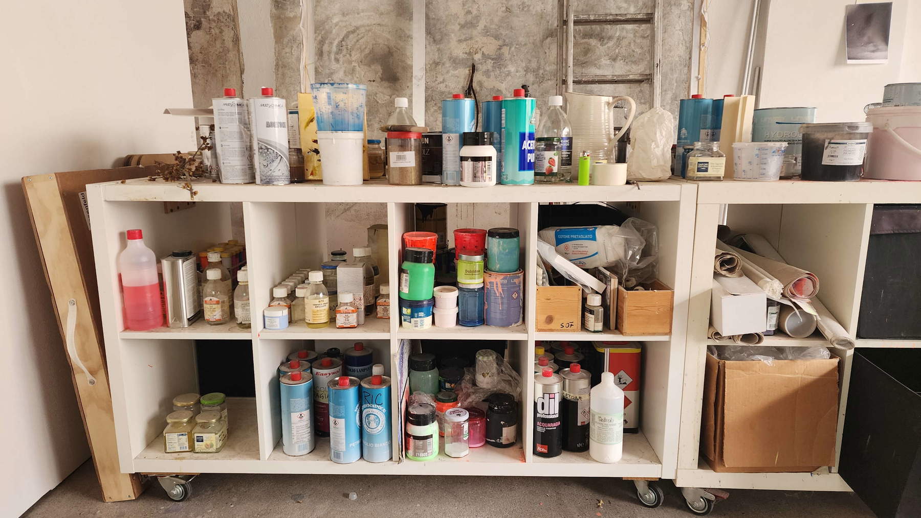 Atelier von Enrico Minguzzi. Foto: Federico Giannini