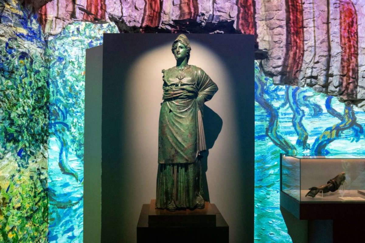 Minerva on Display, National Archaeological Museum of Arezzo