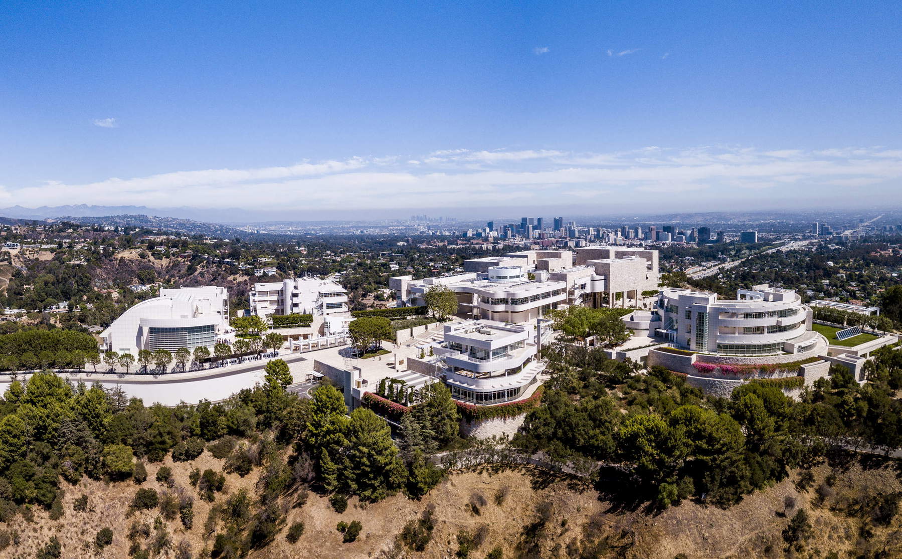 Getty Center, esterni. Foto: Christopher Sprinkle &copy; 2018 J. Paul Getty Trust