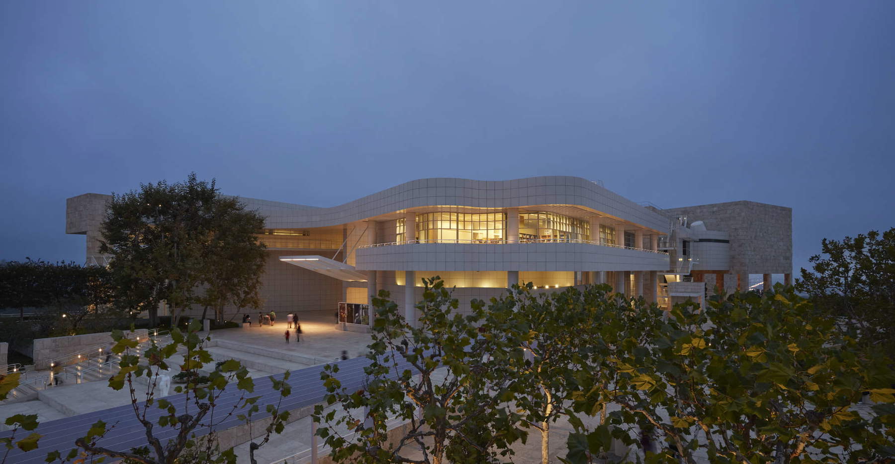 Getty Center, esterni. Foto: Elon Schoenholz &copy; 2017 J. Paul Getty Trust