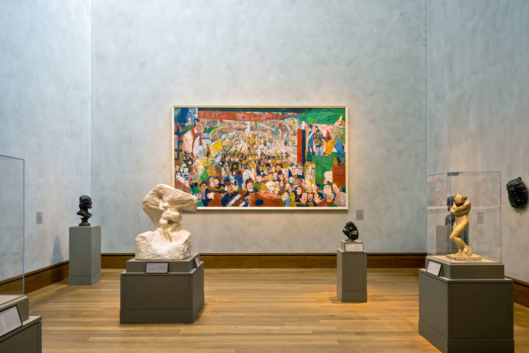 Getty Center, allestimenti. Foto: Cassia Davis &copy; 2023 J. Paul Getty Trust
