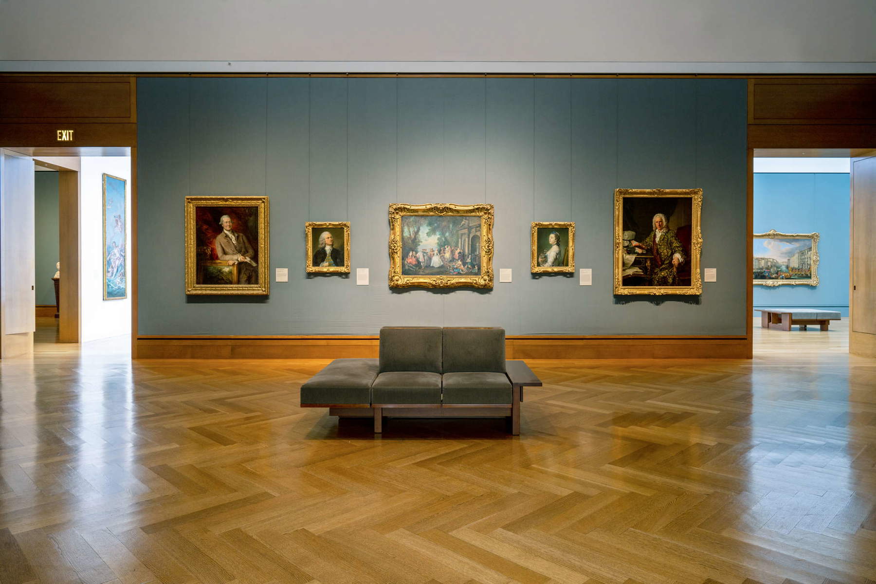 Getty Center, allestimenti. Foto: Cassia Davis &copy; 2023 J. Paul Getty Trust