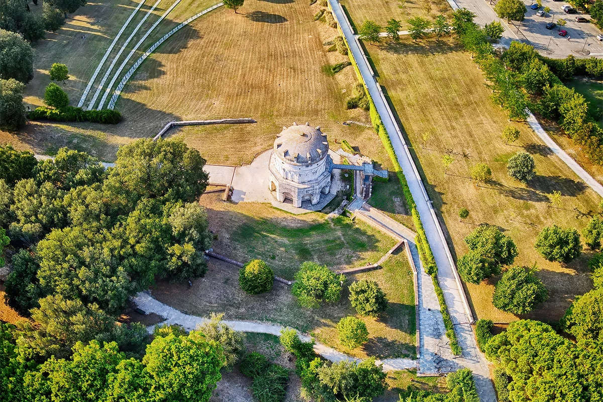 Mausoleo di Teodorico. Foto: Condifesa / Comune di Ravenna