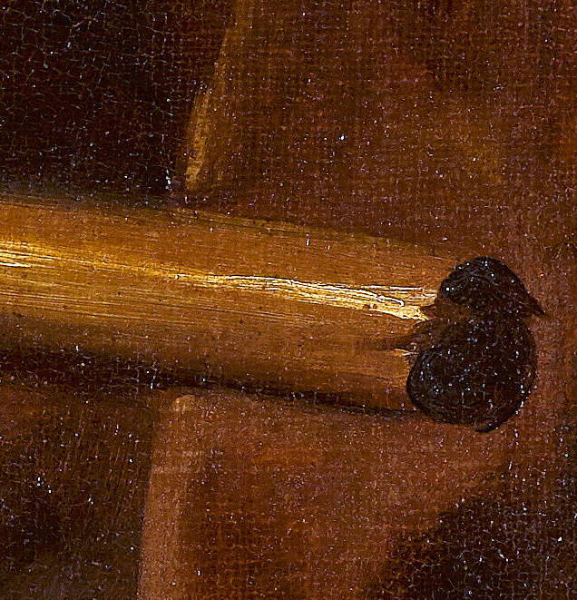 Überlappung des Laufs auf dem Stein bei der von Sotheby’s verkauften Version