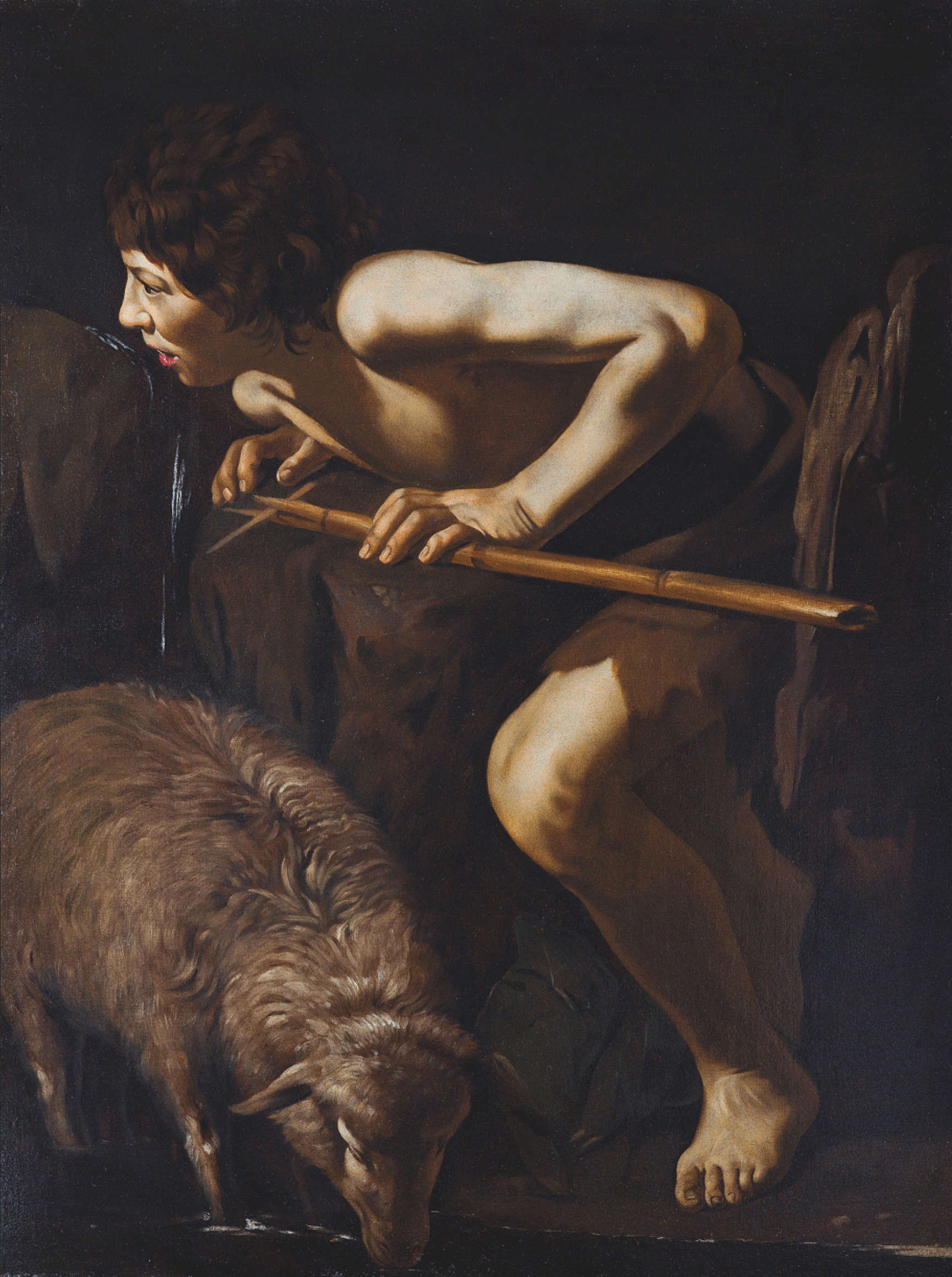Eine Version befand sich bereits im Besitz von Francesco Romano in Rom, später bei Lampronti, heute in einer Privatsammlung in Turin
