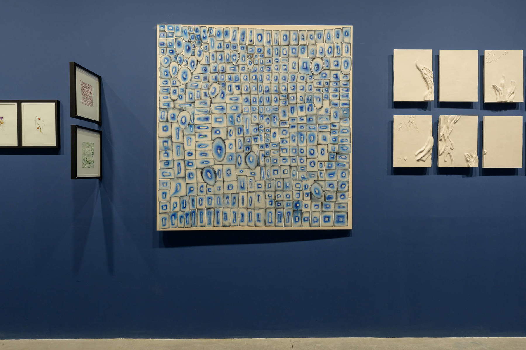 Works by Vera Tamari. Photo: Andrea Avezz&ugrave;
