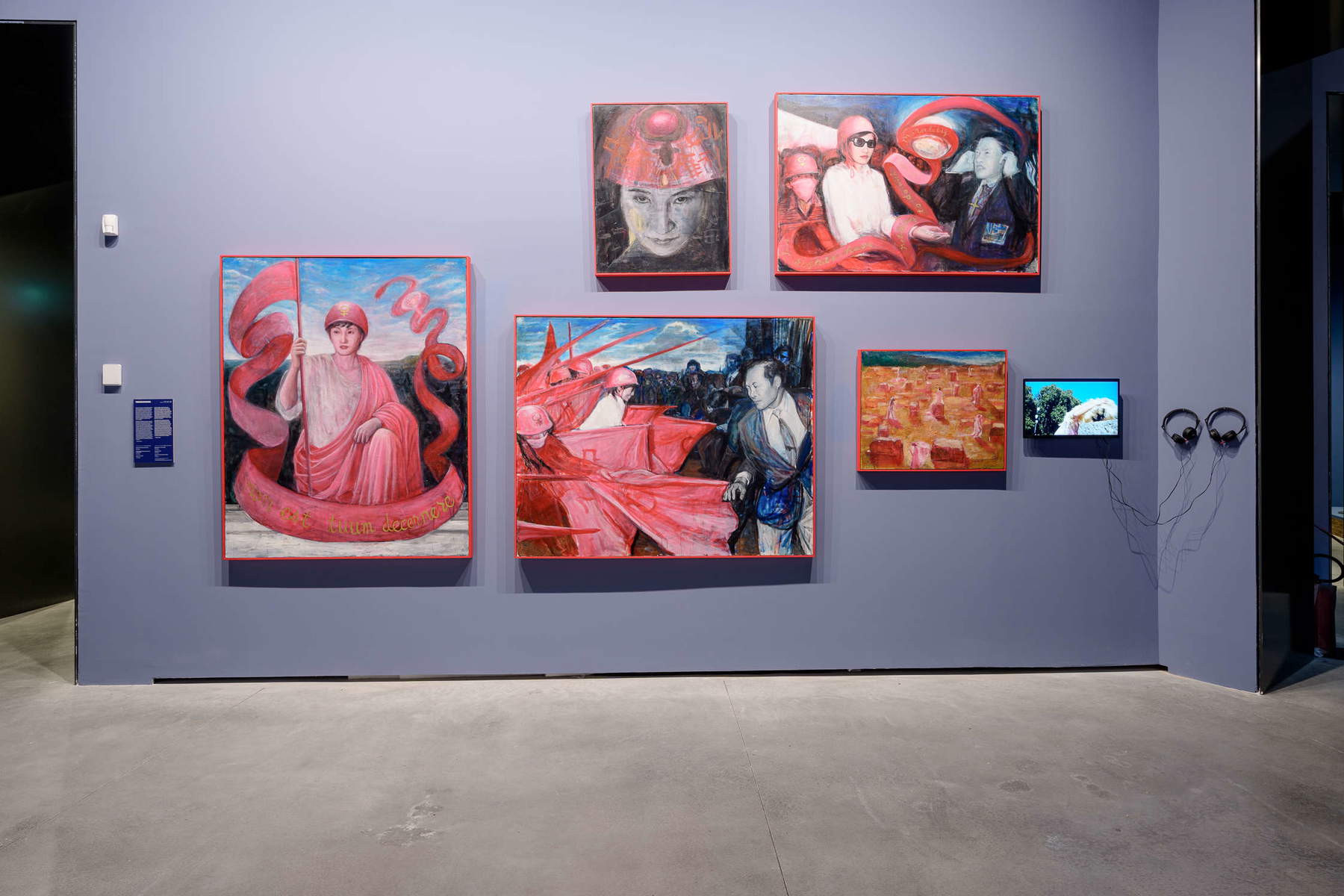 Works by Yoshiko Shimada. Photo: Andrea Avezz&ugrave;