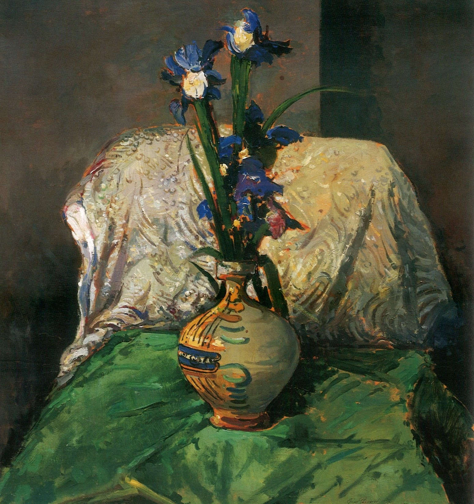 Giovanni Bartolena, Iris (1928-1930 ; huile sur bois, 81 &times; 78 cm ; collection privée)